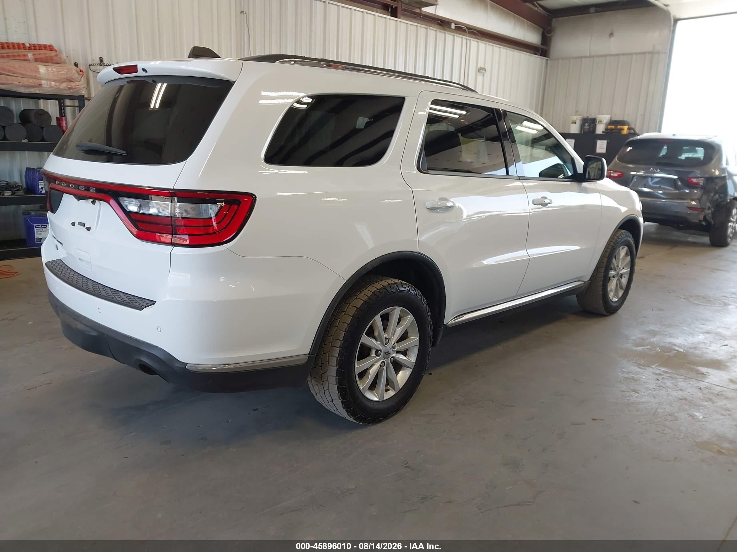 2019 Dodge Durango Sxt Awd Белый vin: 1C4RDJAG2KC769968