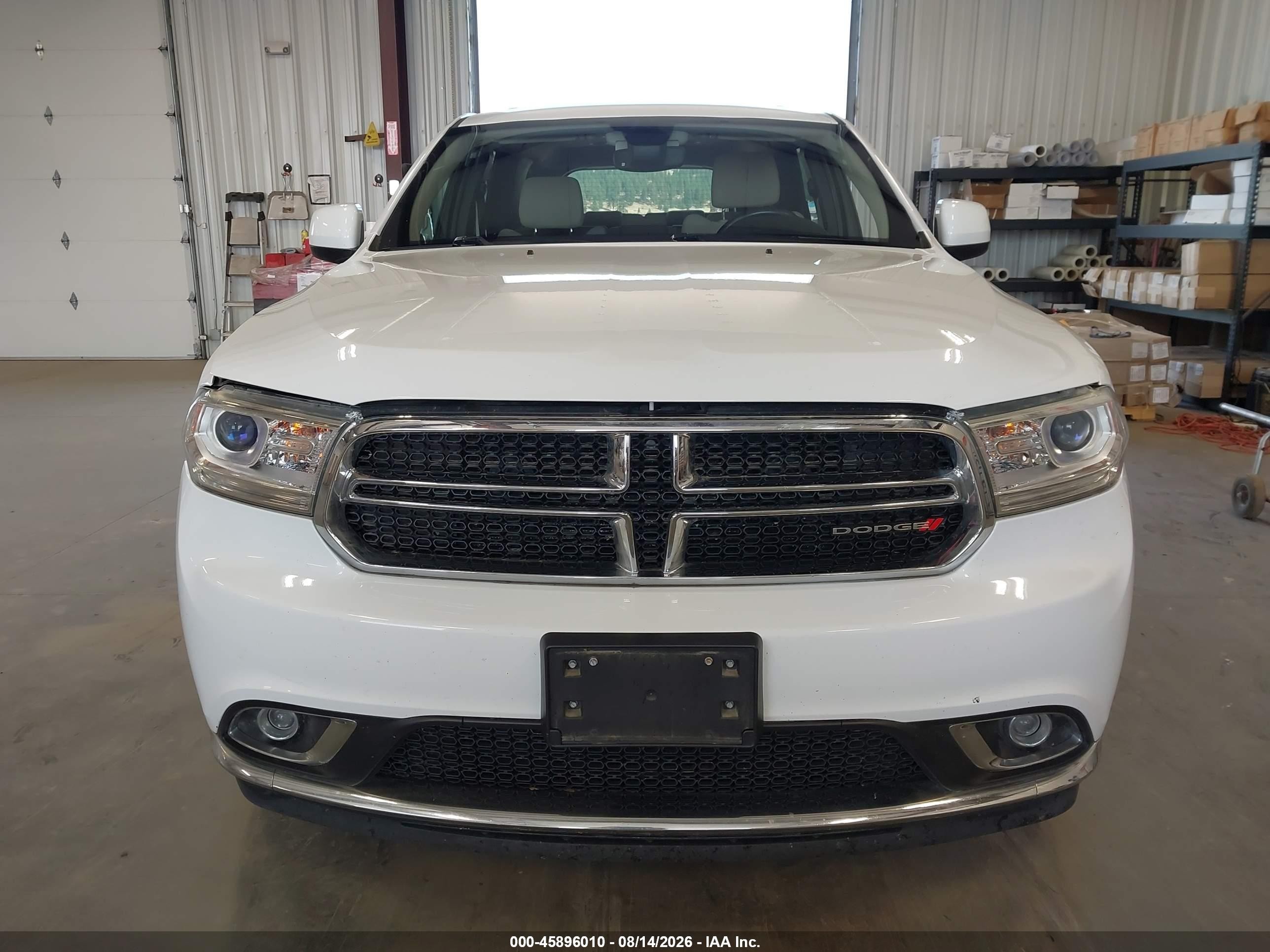 2019 Dodge Durango Sxt Awd Белый vin: 1C4RDJAG2KC769968