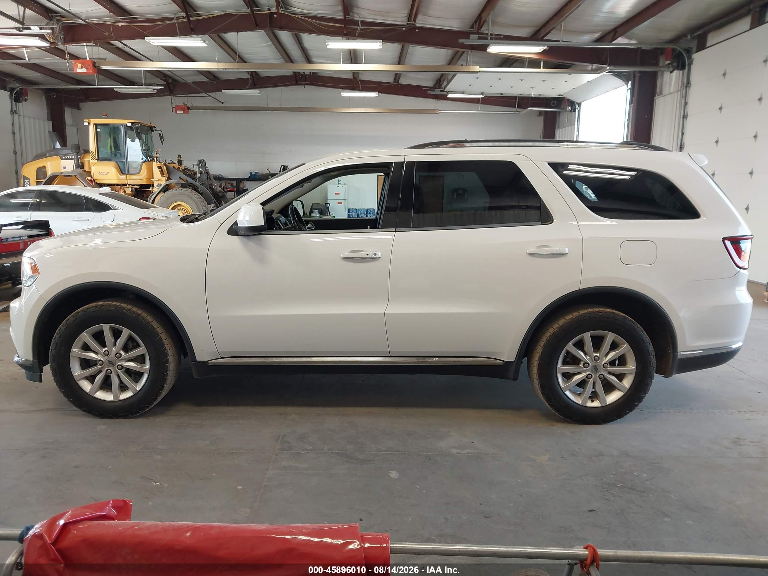 2019 Dodge Durango Sxt Awd Белый vin: 1C4RDJAG2KC769968