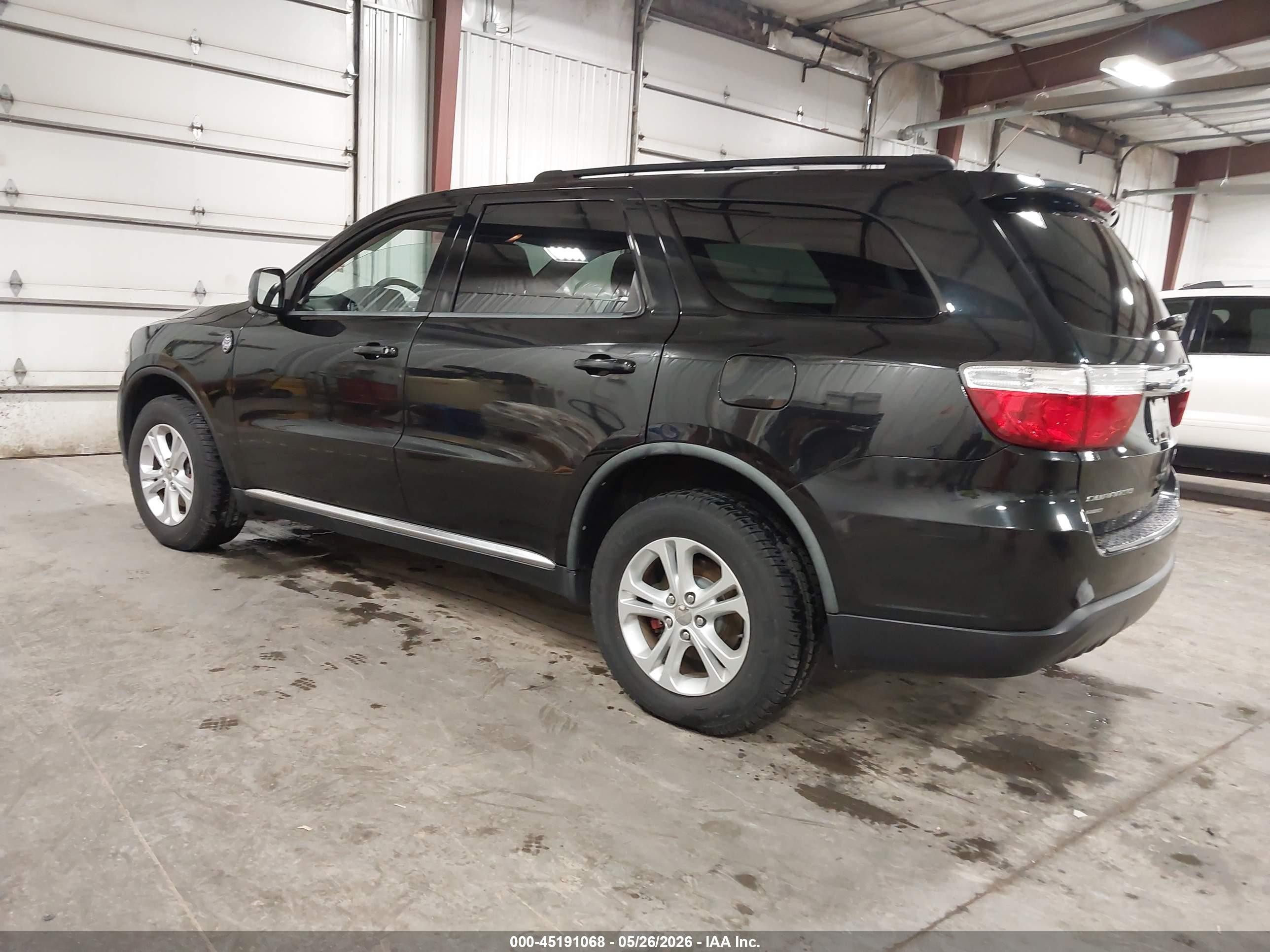 2012 Dodge Durango Sxt Черный vin: 1C4RDJAG3CC120892