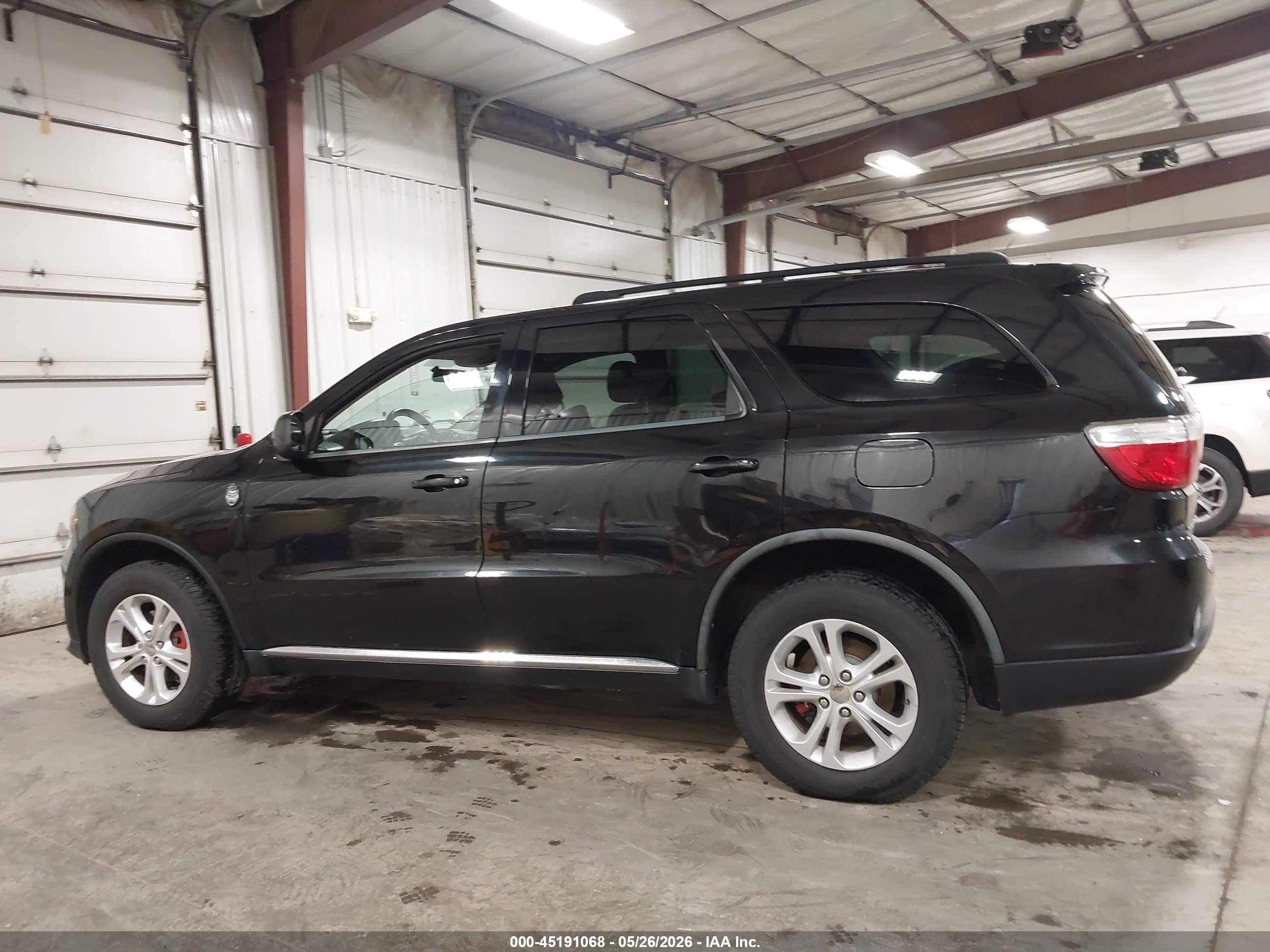 2012 Dodge Durango Sxt Черный vin: 1C4RDJAG3CC120892
