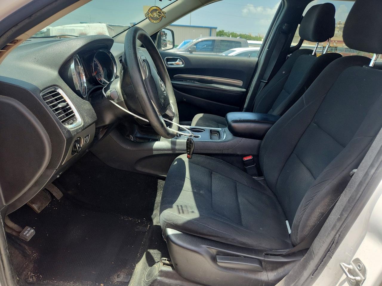 2013 Dodge Durango Sxt White vin: 1C4RDJAG3DC658641