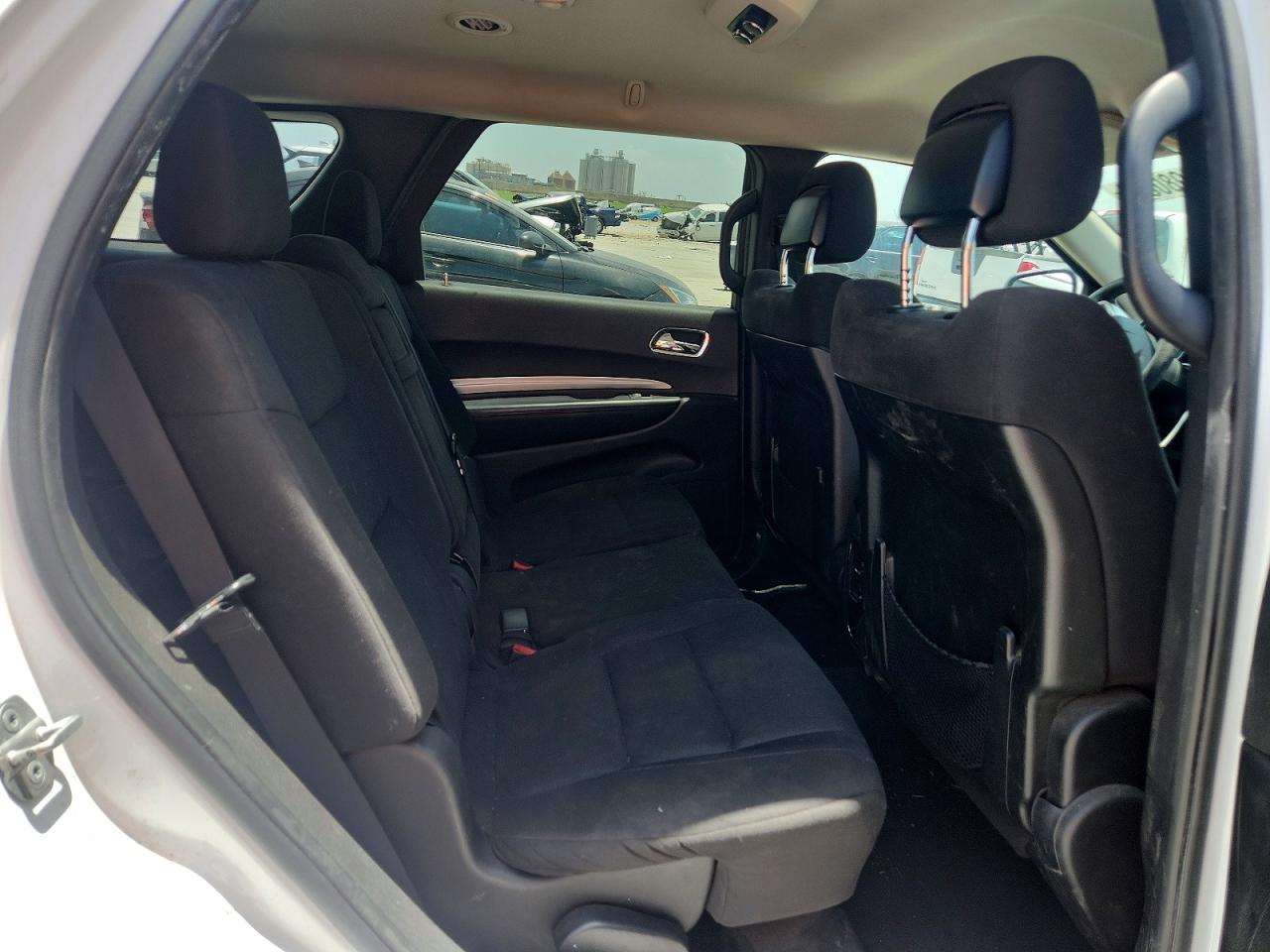 2013 Dodge Durango Sxt White vin: 1C4RDJAG3DC658641