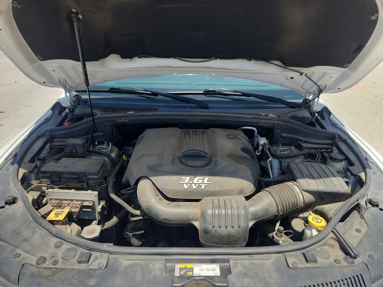 2013 Dodge Durango Sxt White vin: 1C4RDJAG3DC658641