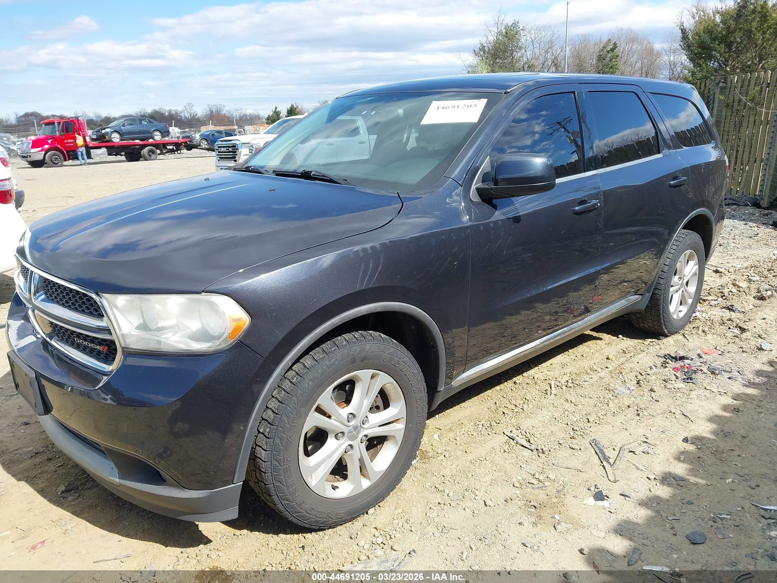 2013 Dodge Durango Sxt Gray vin: 1C4RDJAG3DC662284