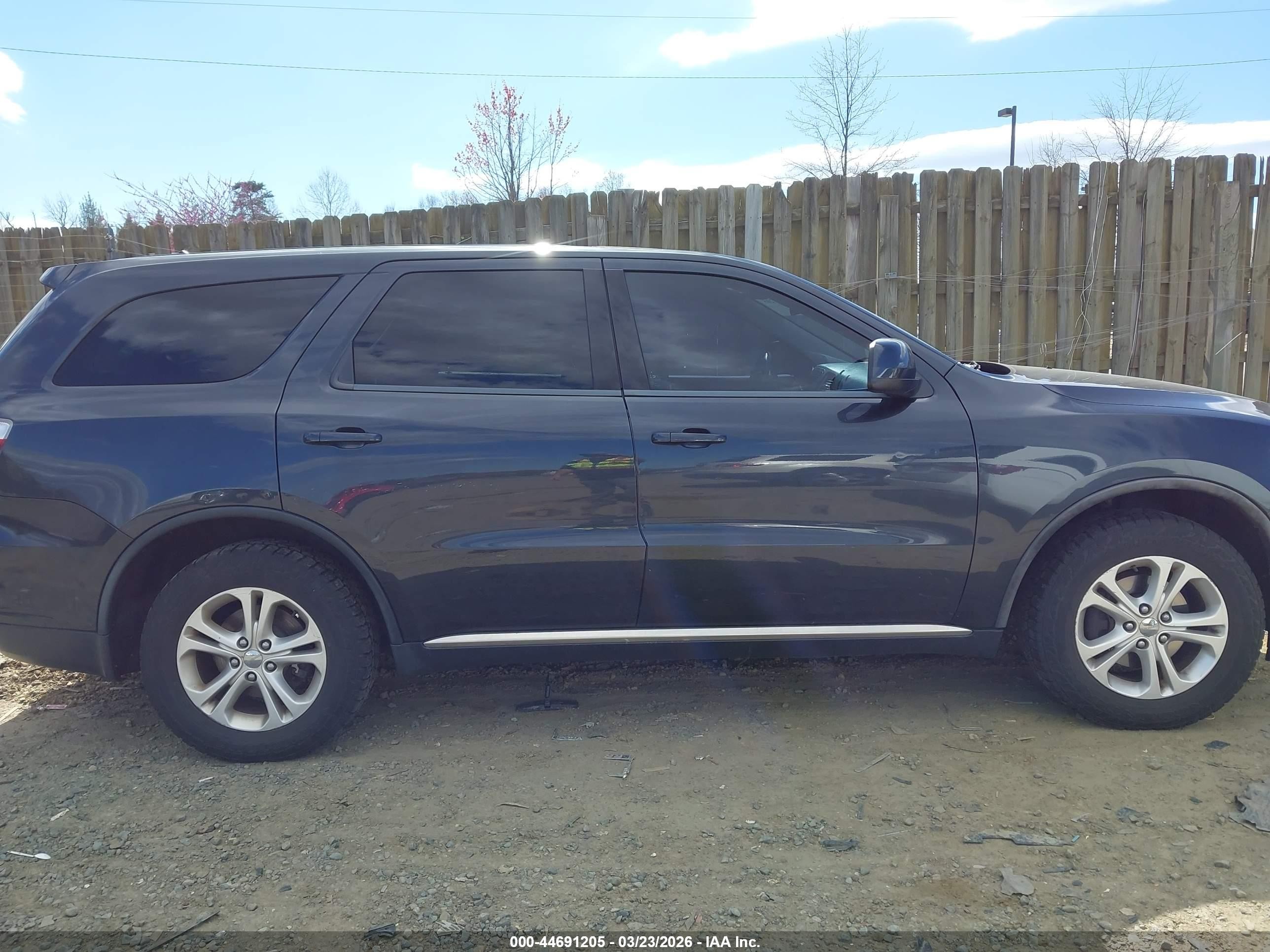 2013 Dodge Durango Sxt Gray vin: 1C4RDJAG3DC662284