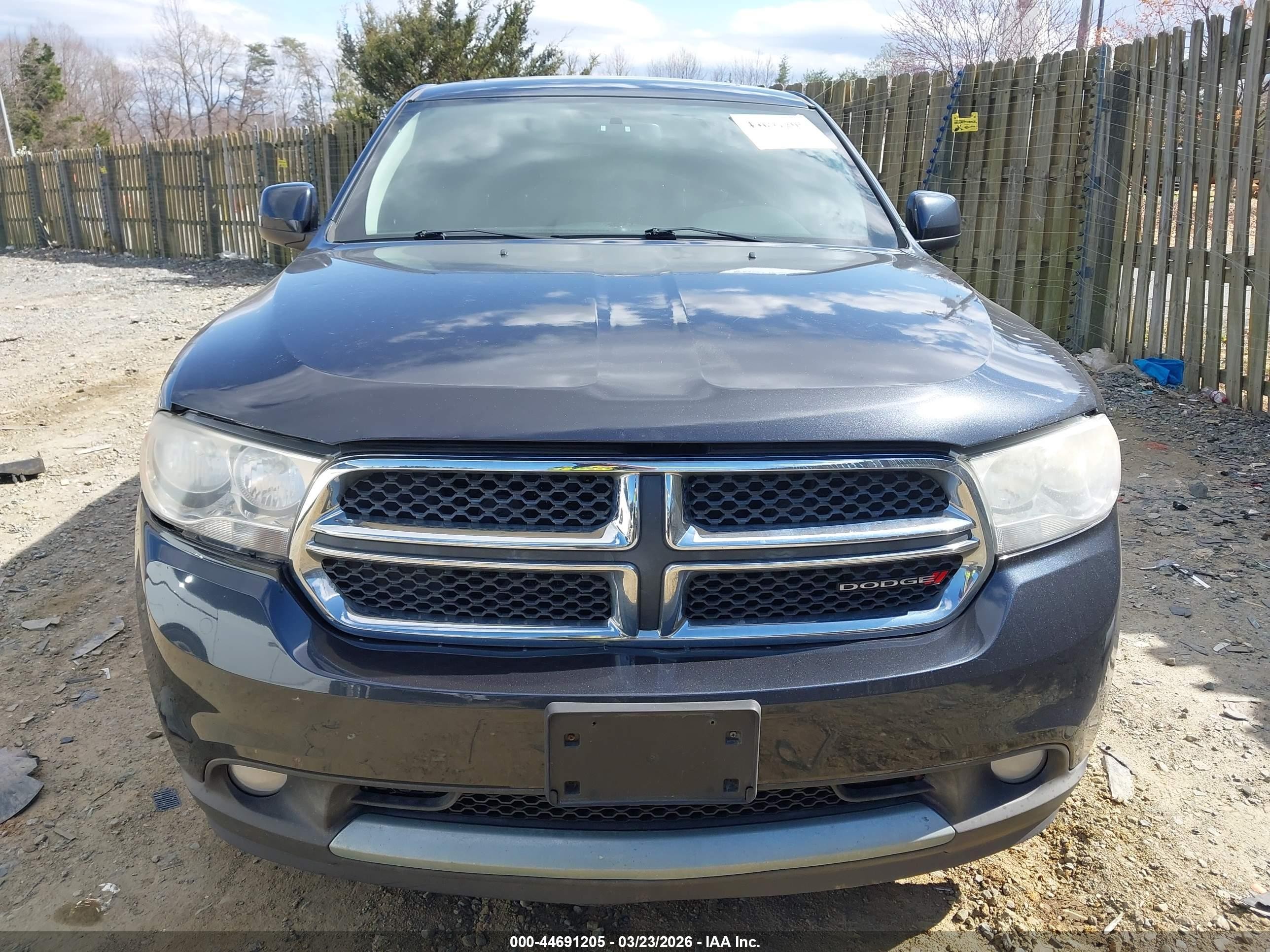 2013 Dodge Durango Sxt Gray vin: 1C4RDJAG3DC662284