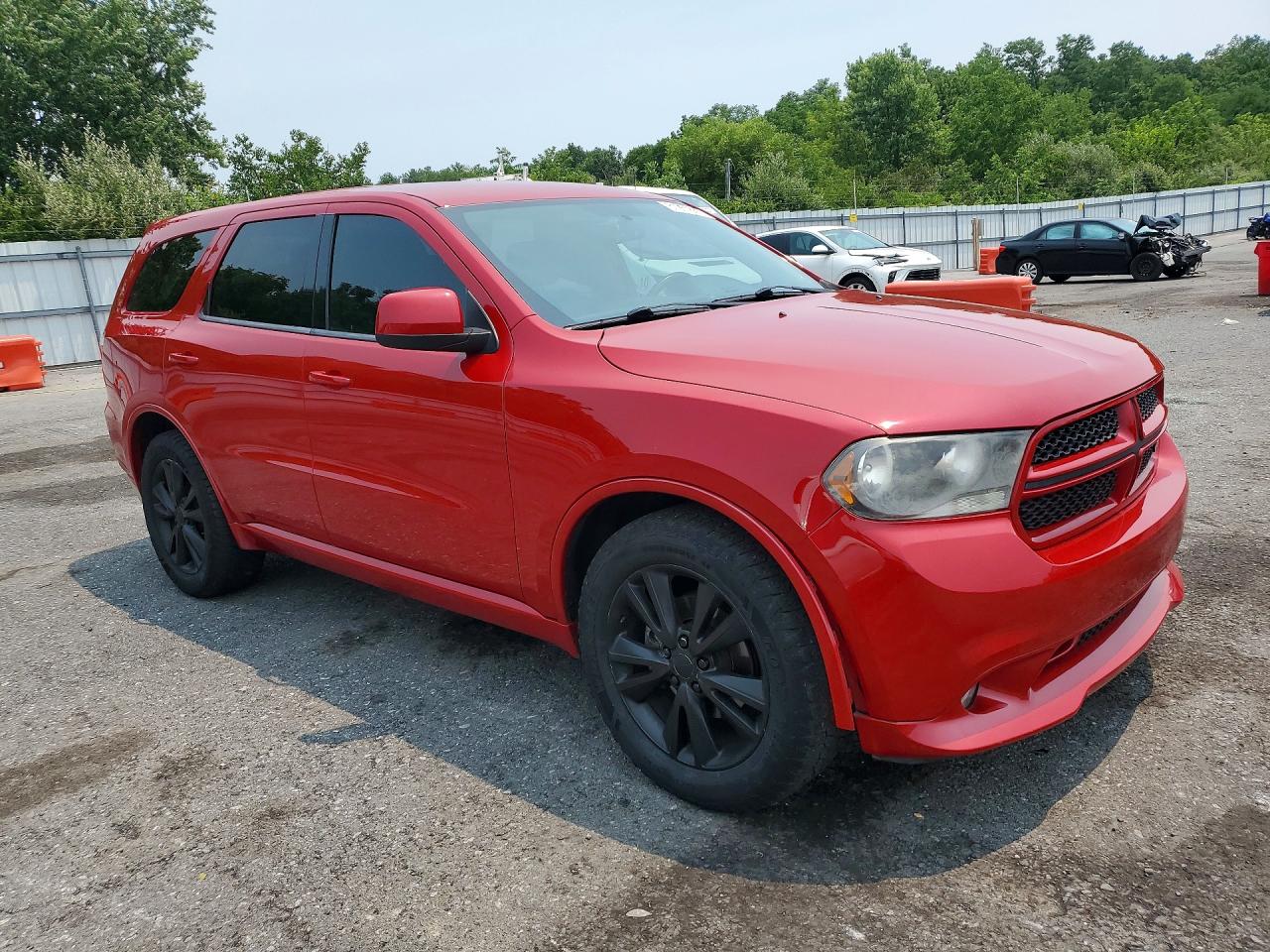 2013 Dodge Durango Sxt Red vin: 1C4RDJAG3DC679134