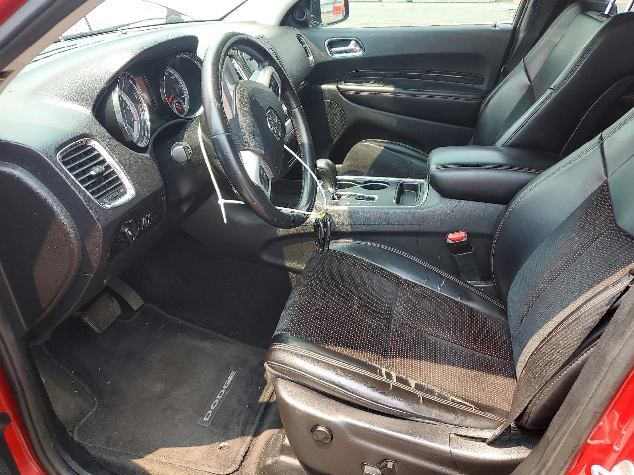 2013 Dodge Durango Sxt Red vin: 1C4RDJAG3DC679134