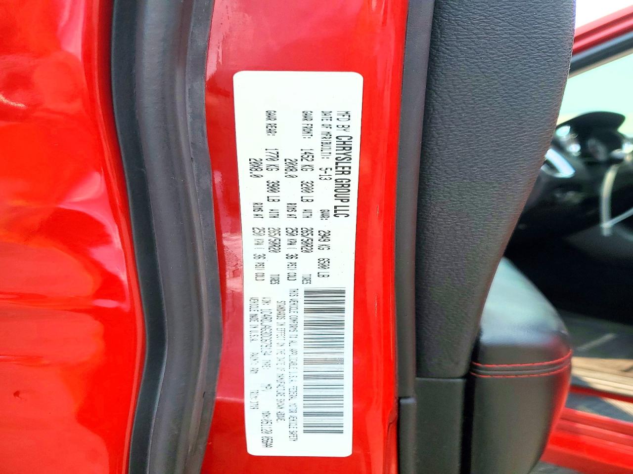 2013 Dodge Durango Sxt Red vin: 1C4RDJAG3DC679134