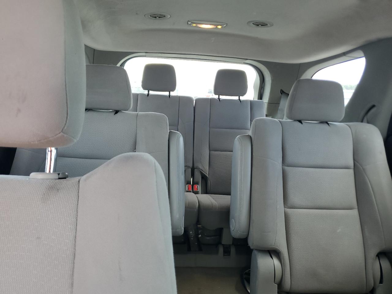 2013 Dodge Durango Sxt White vin: 1C4RDJAG3DC683720
