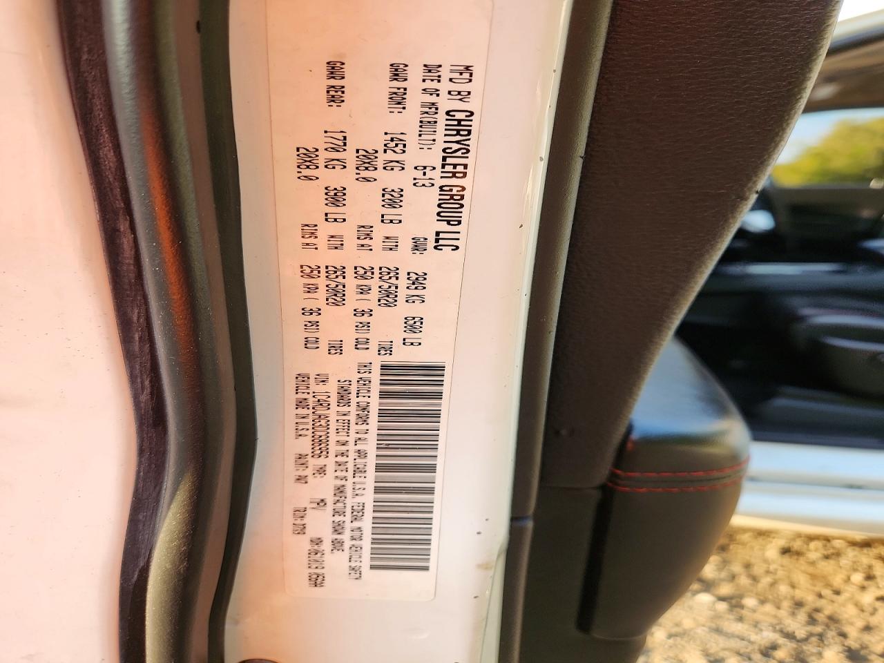 2013 Dodge Durango Sxt White vin: 1C4RDJAG3DC686956