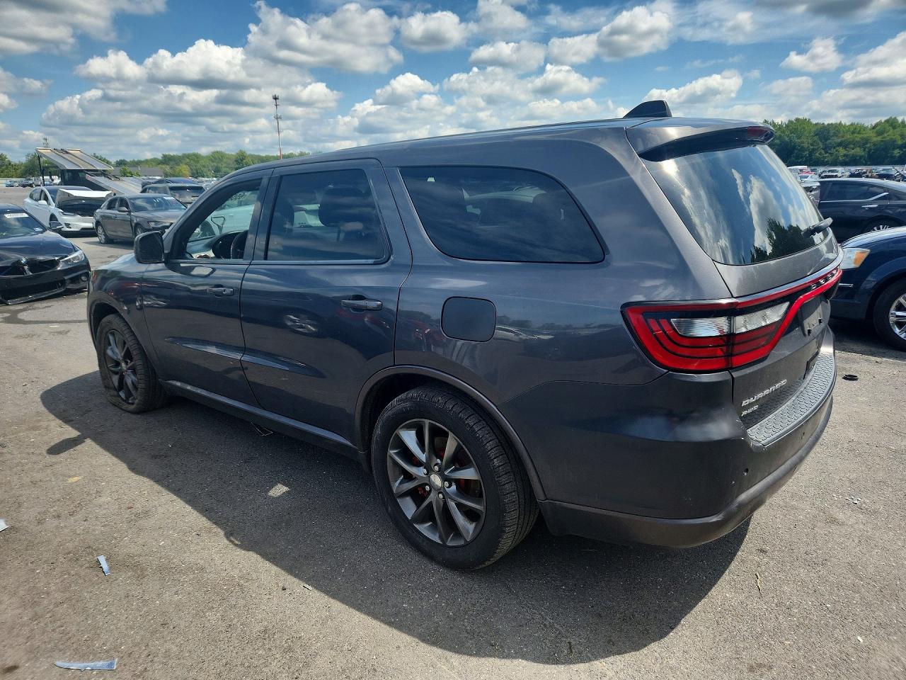2014 Dodge Durango Sxt Gray vin: 1C4RDJAG3EC345865