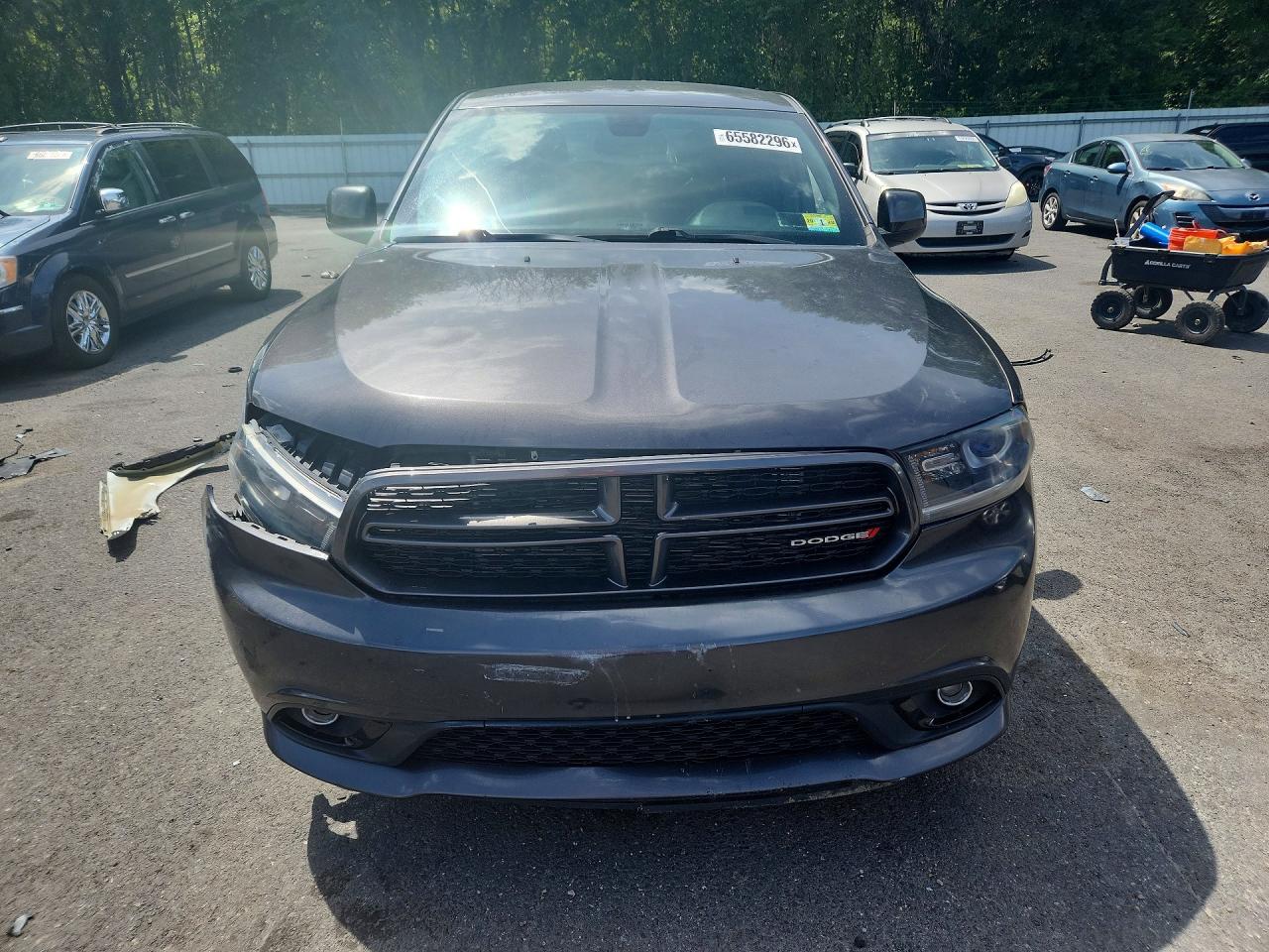2014 Dodge Durango Sxt Gray vin: 1C4RDJAG3EC345865
