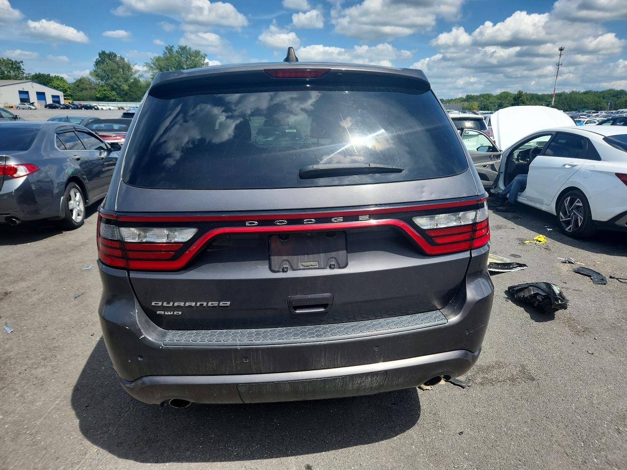 2014 Dodge Durango Sxt Gray vin: 1C4RDJAG3EC345865