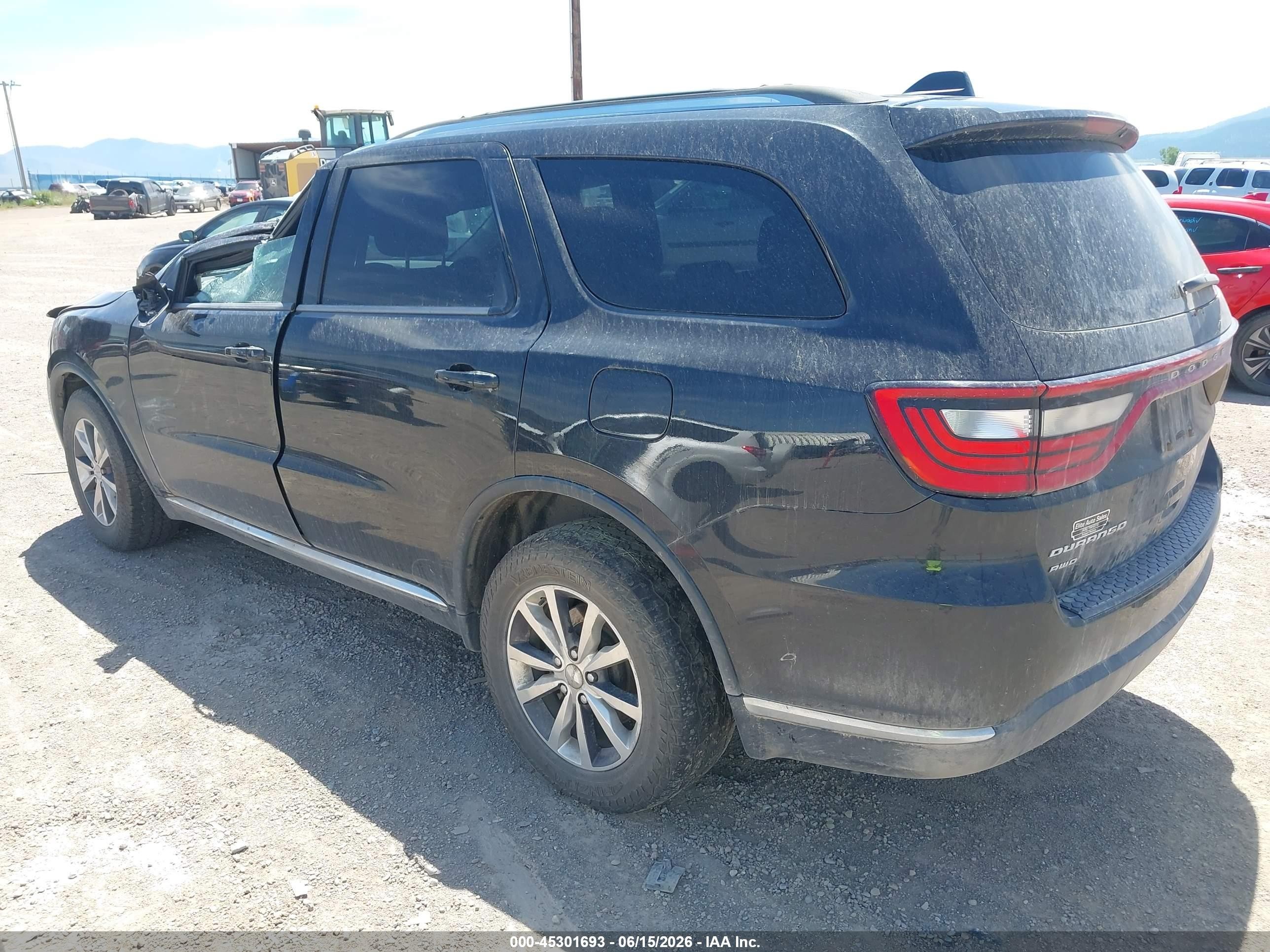 2014 Dodge Durango Sxt Черный vin: 1C4RDJAG3EC361161