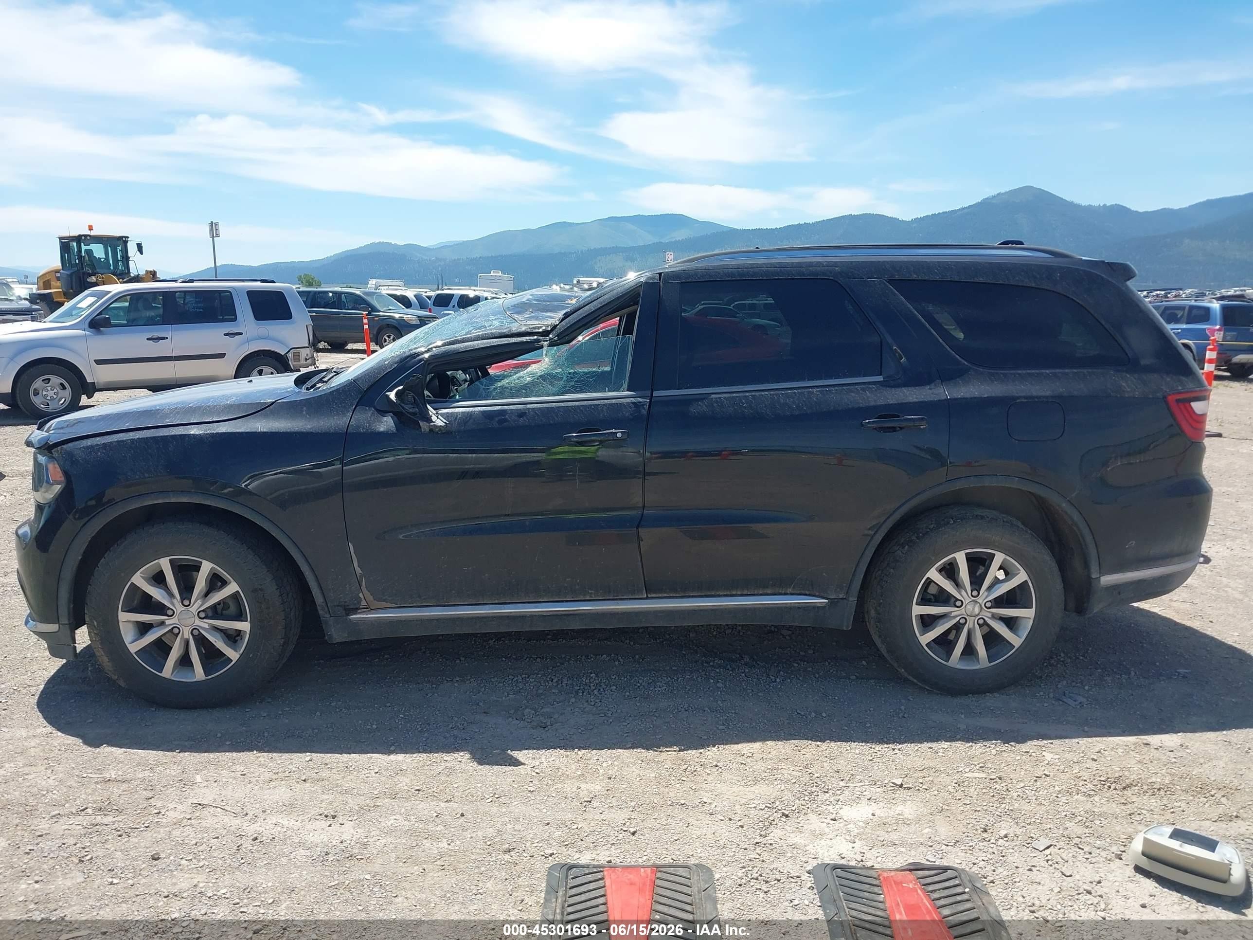 2014 Dodge Durango Sxt Черный vin: 1C4RDJAG3EC361161
