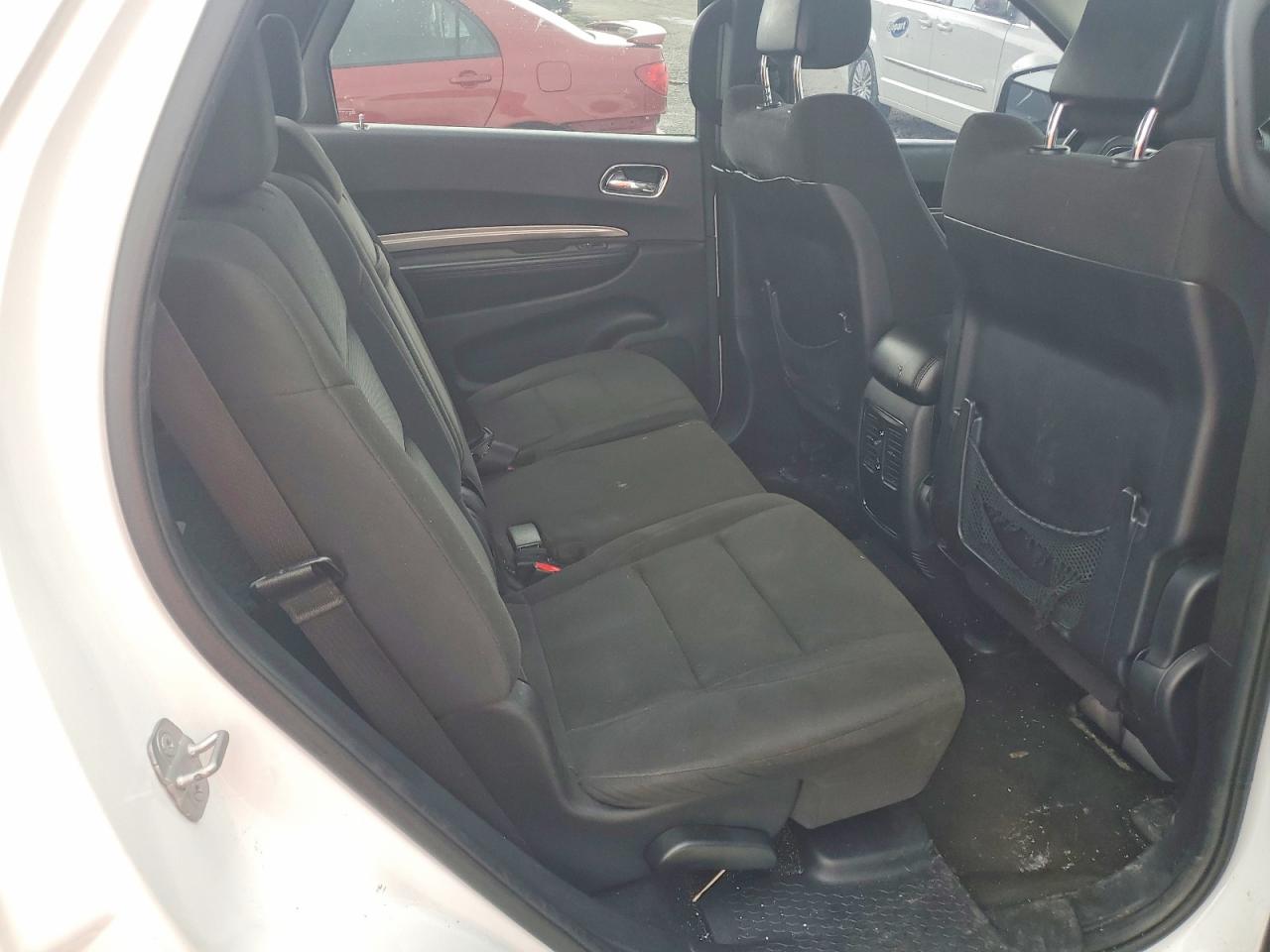2014 Dodge Durango Sxt White vin: 1C4RDJAG3EC484233