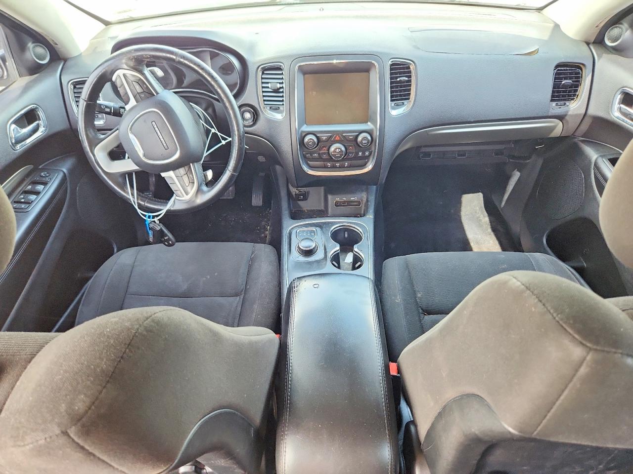 2014 Dodge Durango Sxt White vin: 1C4RDJAG3EC484233