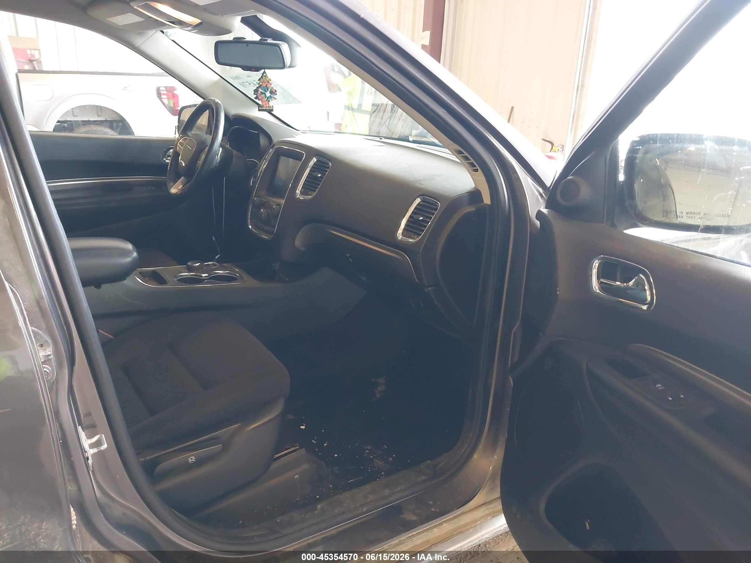 2014 Dodge Durango Sxt Gray vin: 1C4RDJAG3EC562770