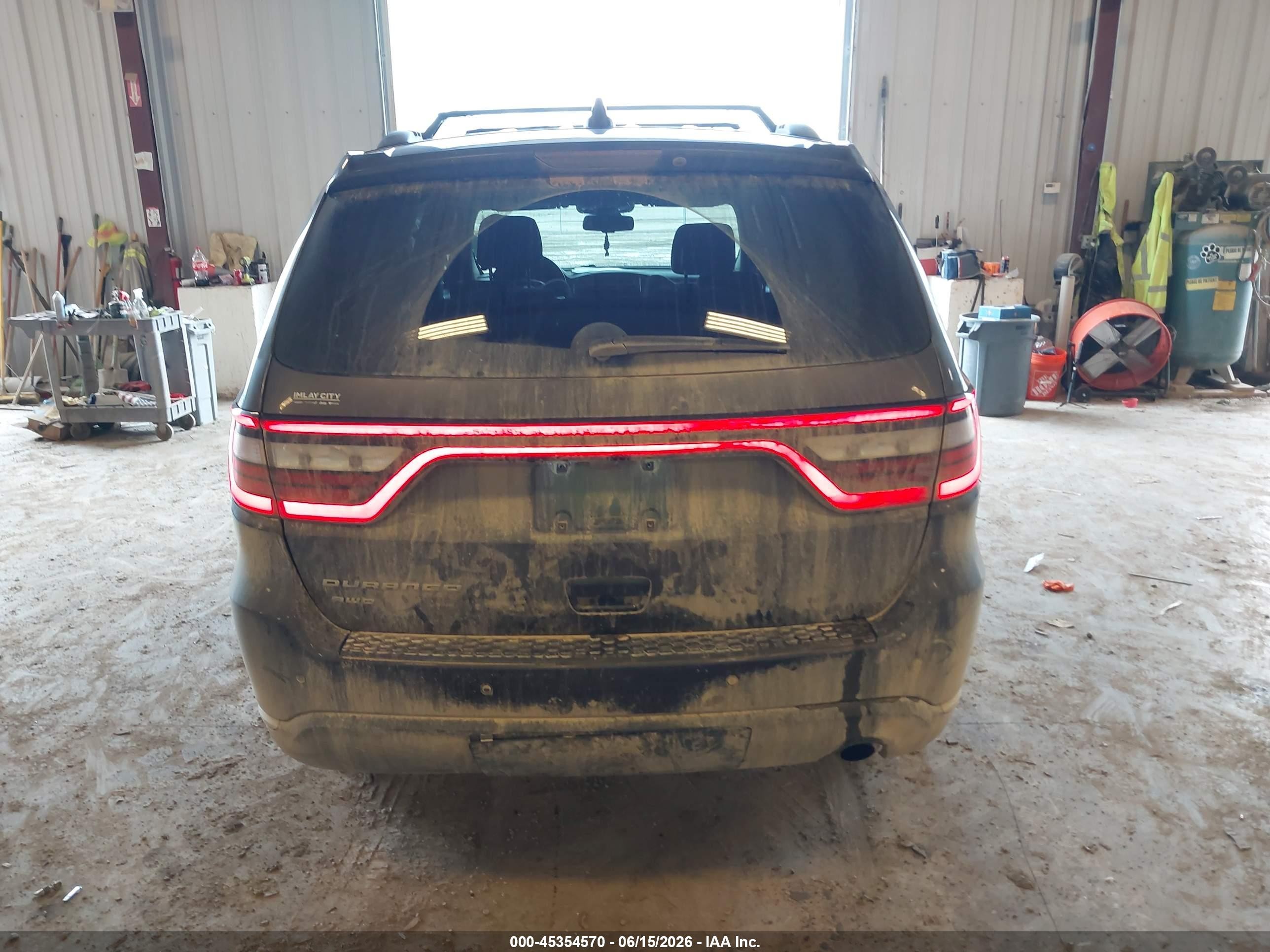 2014 Dodge Durango Sxt Gray vin: 1C4RDJAG3EC562770