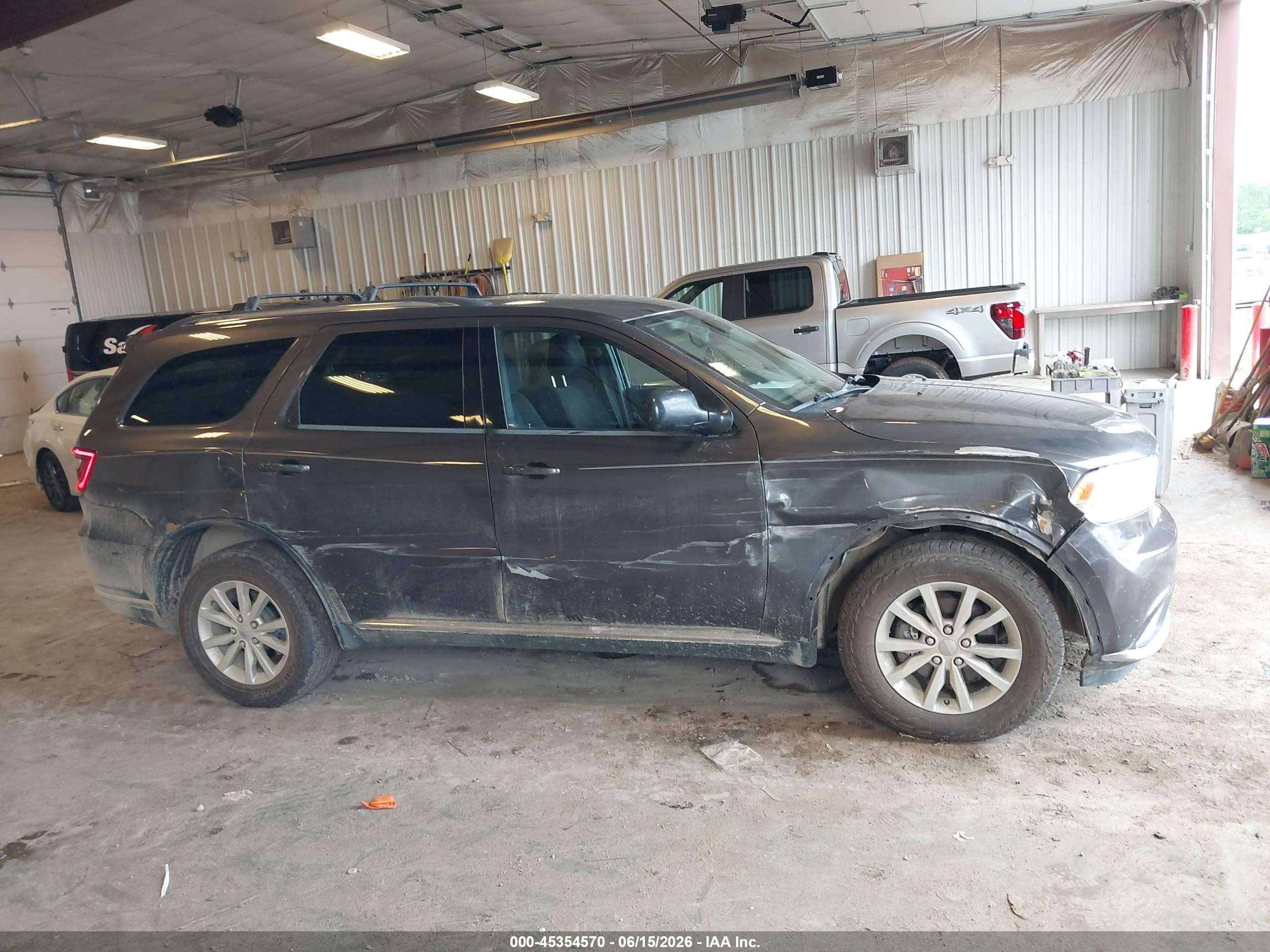 2014 Dodge Durango Sxt Gray vin: 1C4RDJAG3EC562770