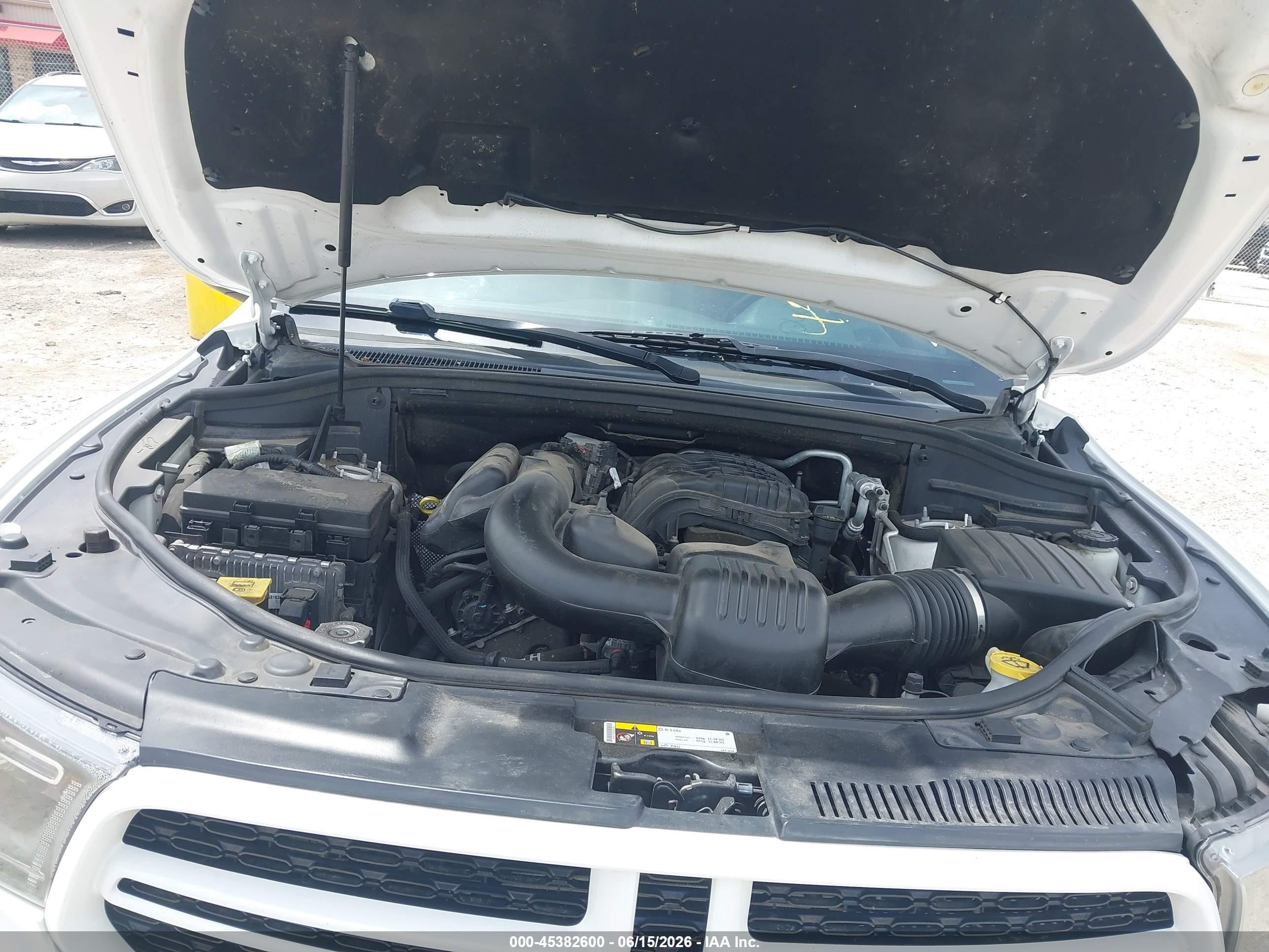 2014 Dodge Durango Sxt White vin: 1C4RDJAG3EC591816