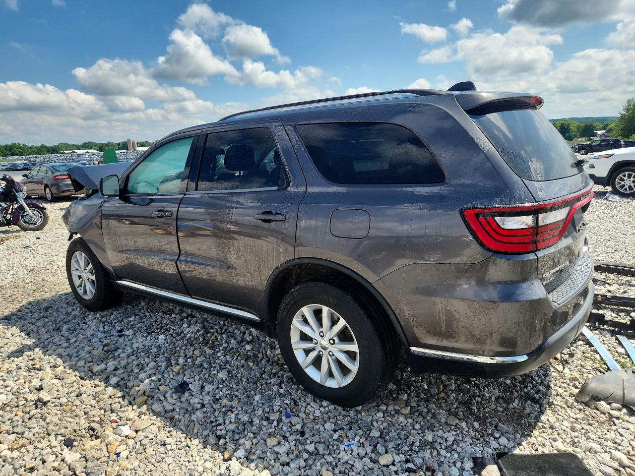 2014 Dodge Durango Sxt Gray vin: 1C4RDJAG3EC971335