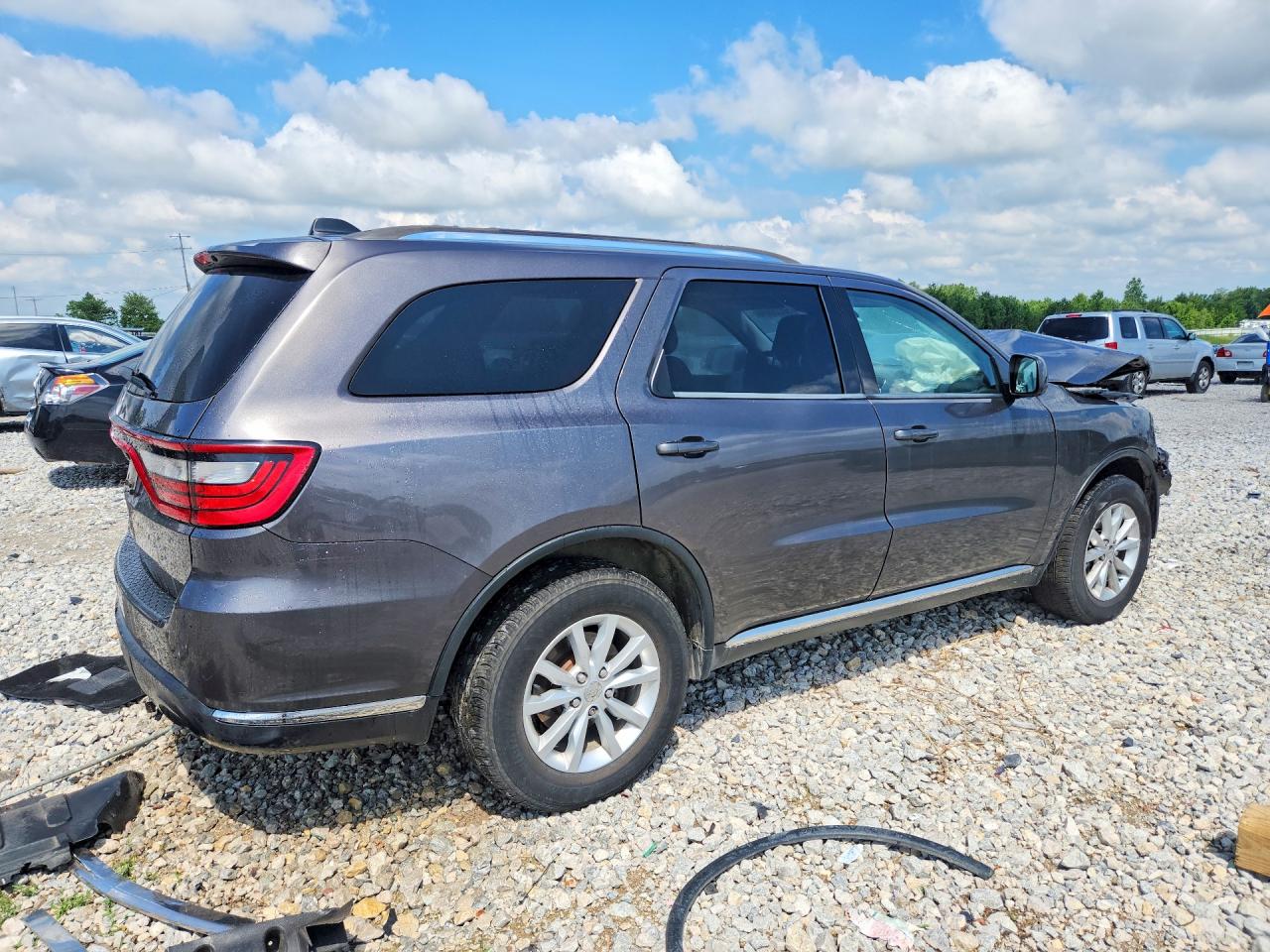 2014 Dodge Durango Sxt Gray vin: 1C4RDJAG3EC971335