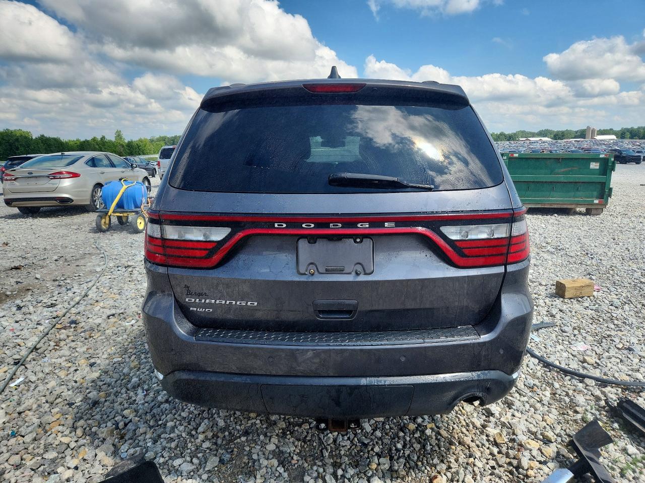 2014 Dodge Durango Sxt Gray vin: 1C4RDJAG3EC971335