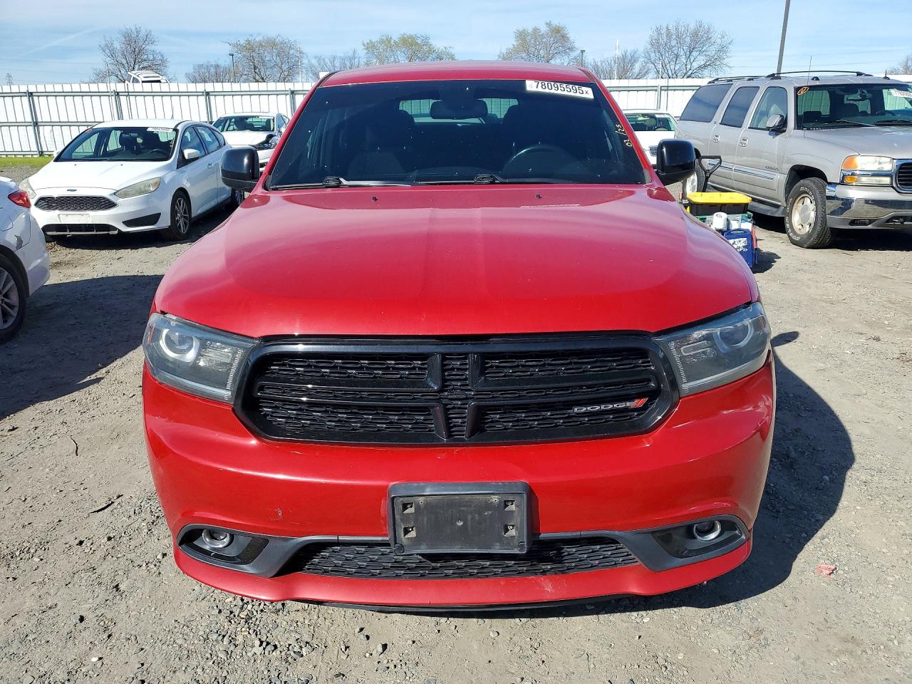 2014 Dodge Durango Sxt Red vin: 1C4RDJAG3EC979063
