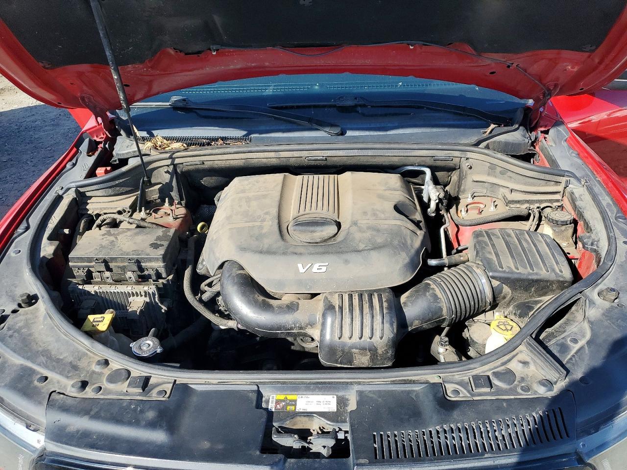 2014 Dodge Durango Sxt Red vin: 1C4RDJAG3EC979063