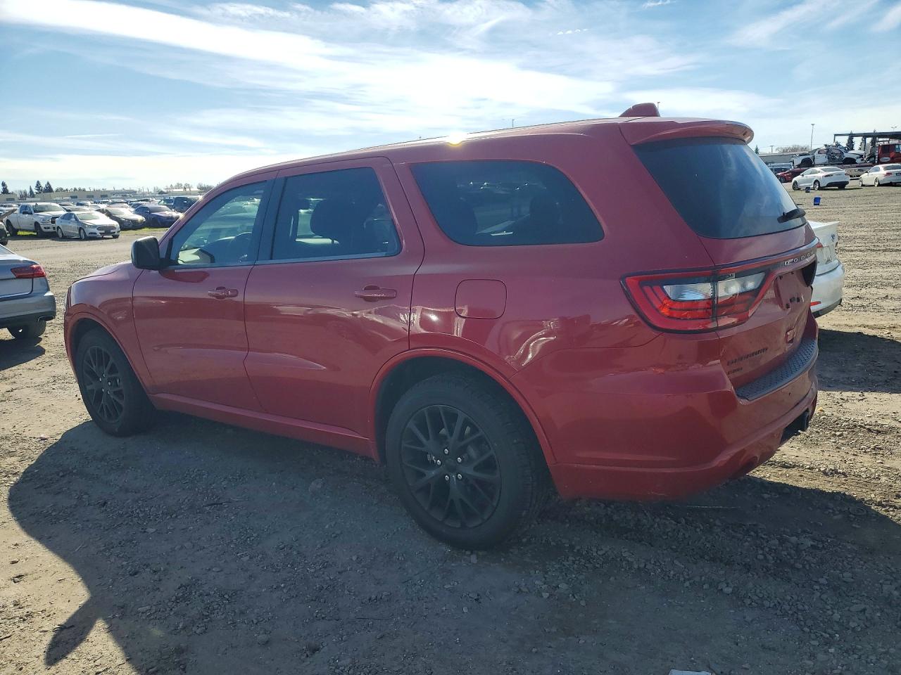 2014 Dodge Durango Sxt Red vin: 1C4RDJAG3EC979063