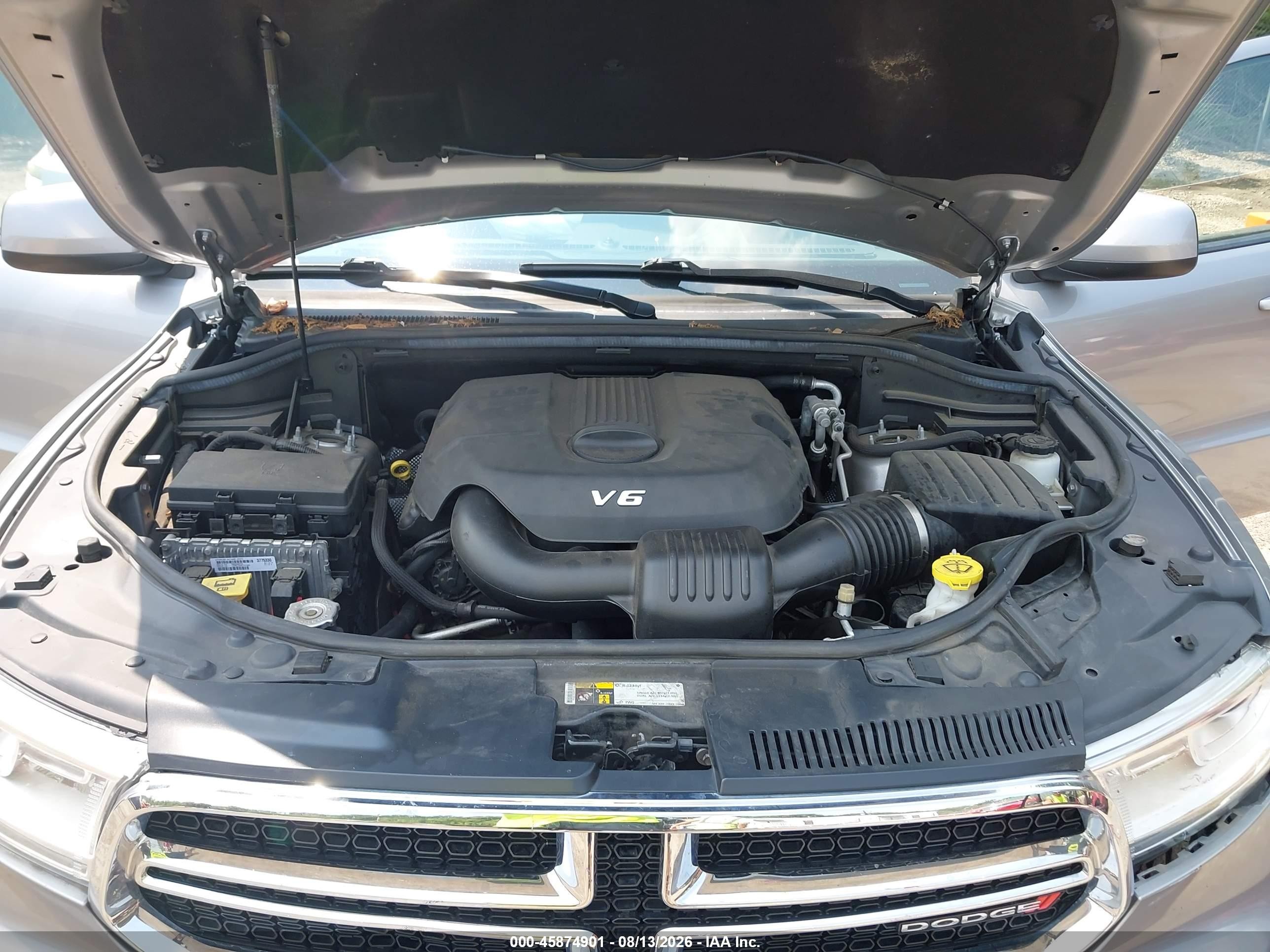 2015 Dodge Durango Sxt Silver vin: 1C4RDJAG3FC771525