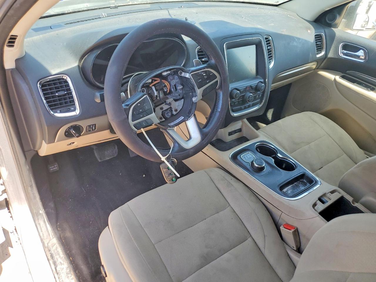 2015 Dodge Durango Sxt Серебряный vin: 1C4RDJAG3FC921553