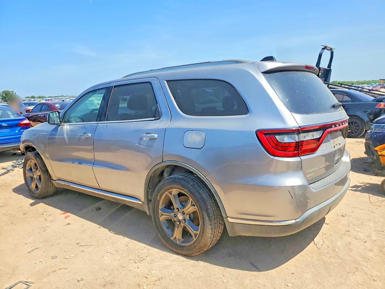 2015 Dodge Durango Sxt Серебряный vin: 1C4RDJAG3FC921553
