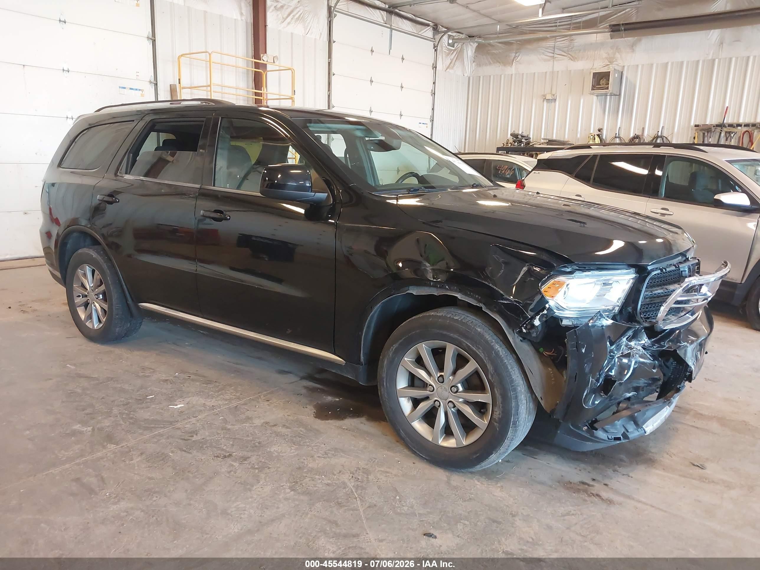 2017 Dodge Durango Sxt Awd Black vin: 1C4RDJAG3HC945595