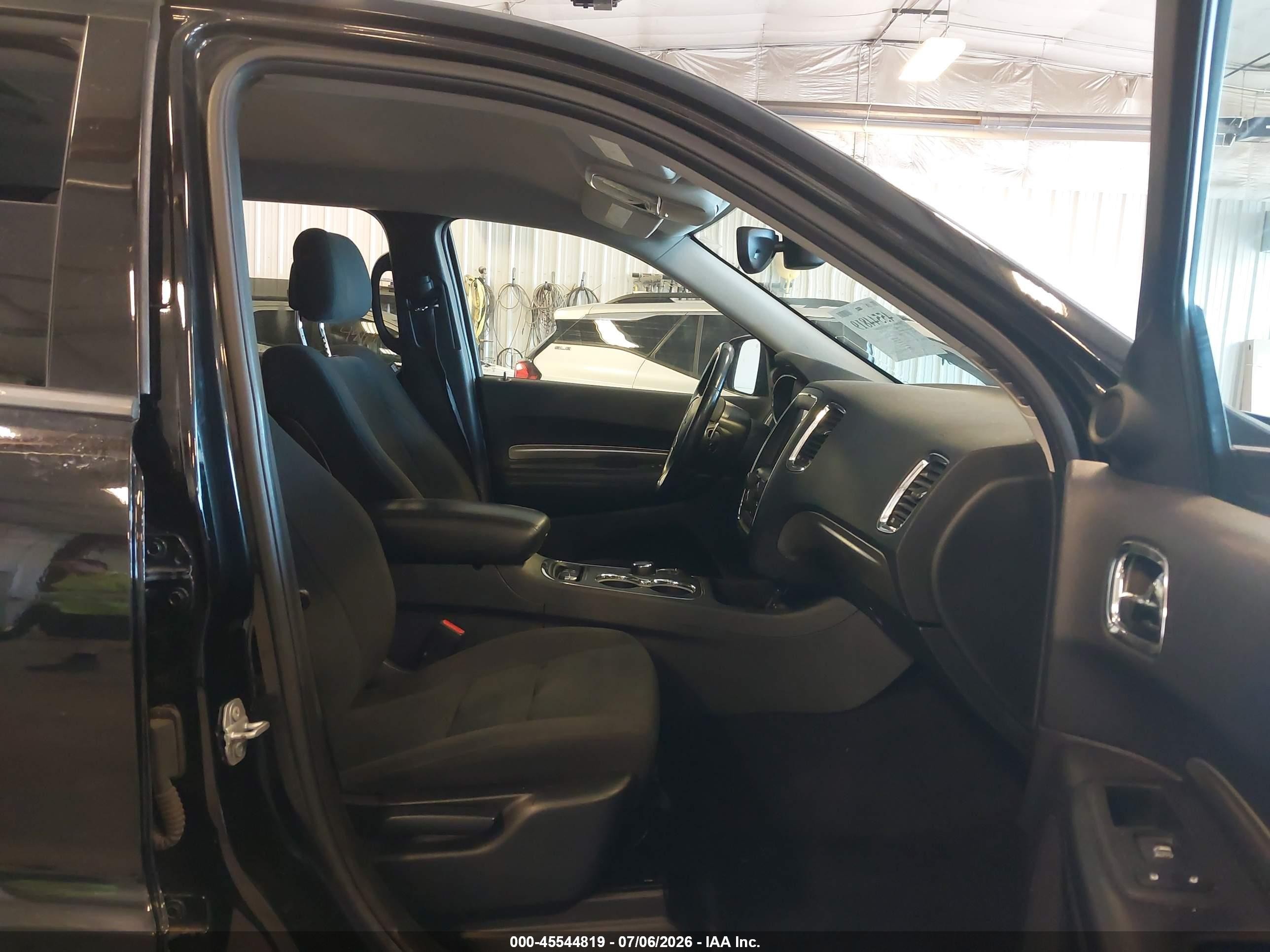 2017 Dodge Durango Sxt Awd Black vin: 1C4RDJAG3HC945595