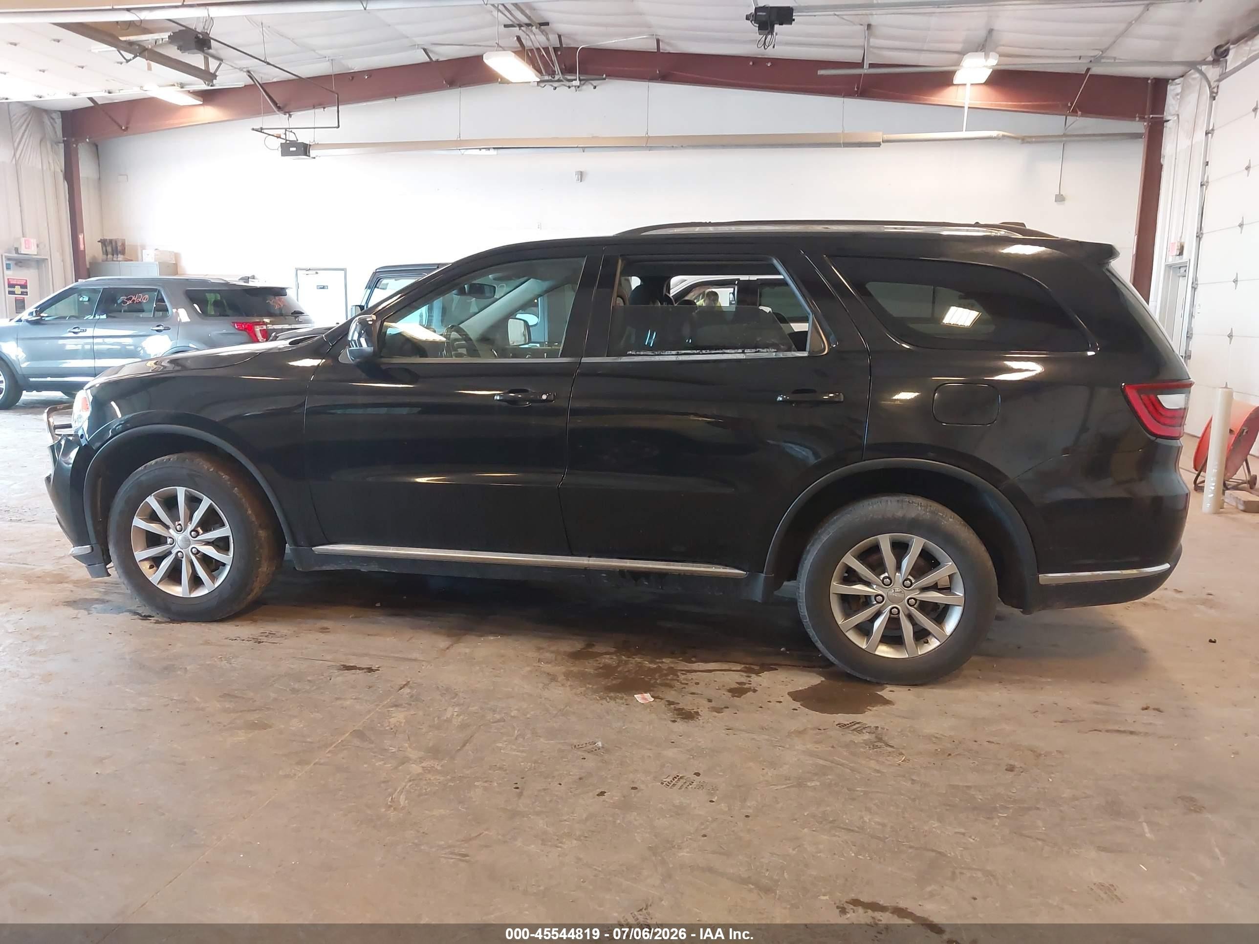 2017 Dodge Durango Sxt Awd Black vin: 1C4RDJAG3HC945595