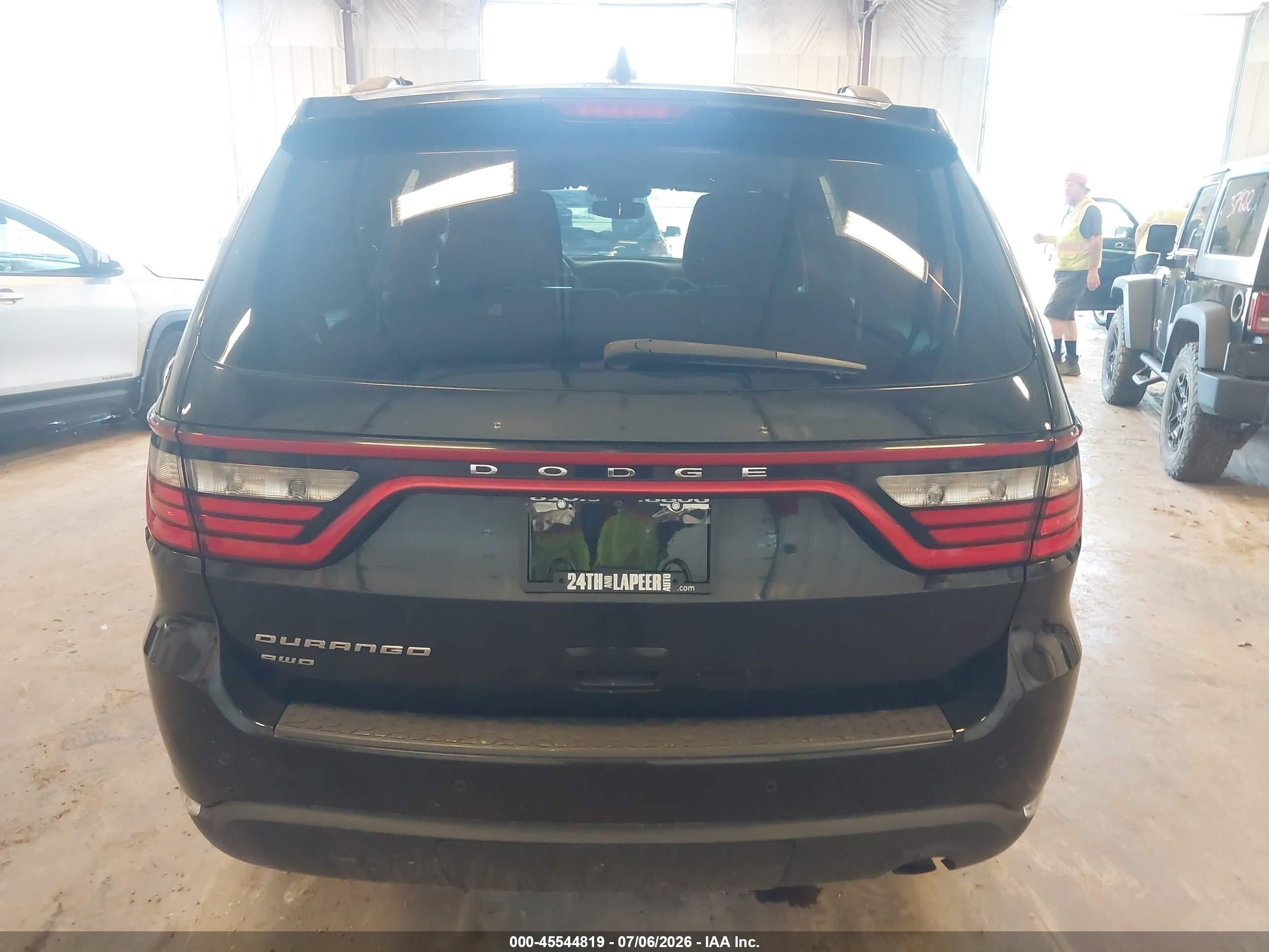 2017 Dodge Durango Sxt Awd Black vin: 1C4RDJAG3HC945595