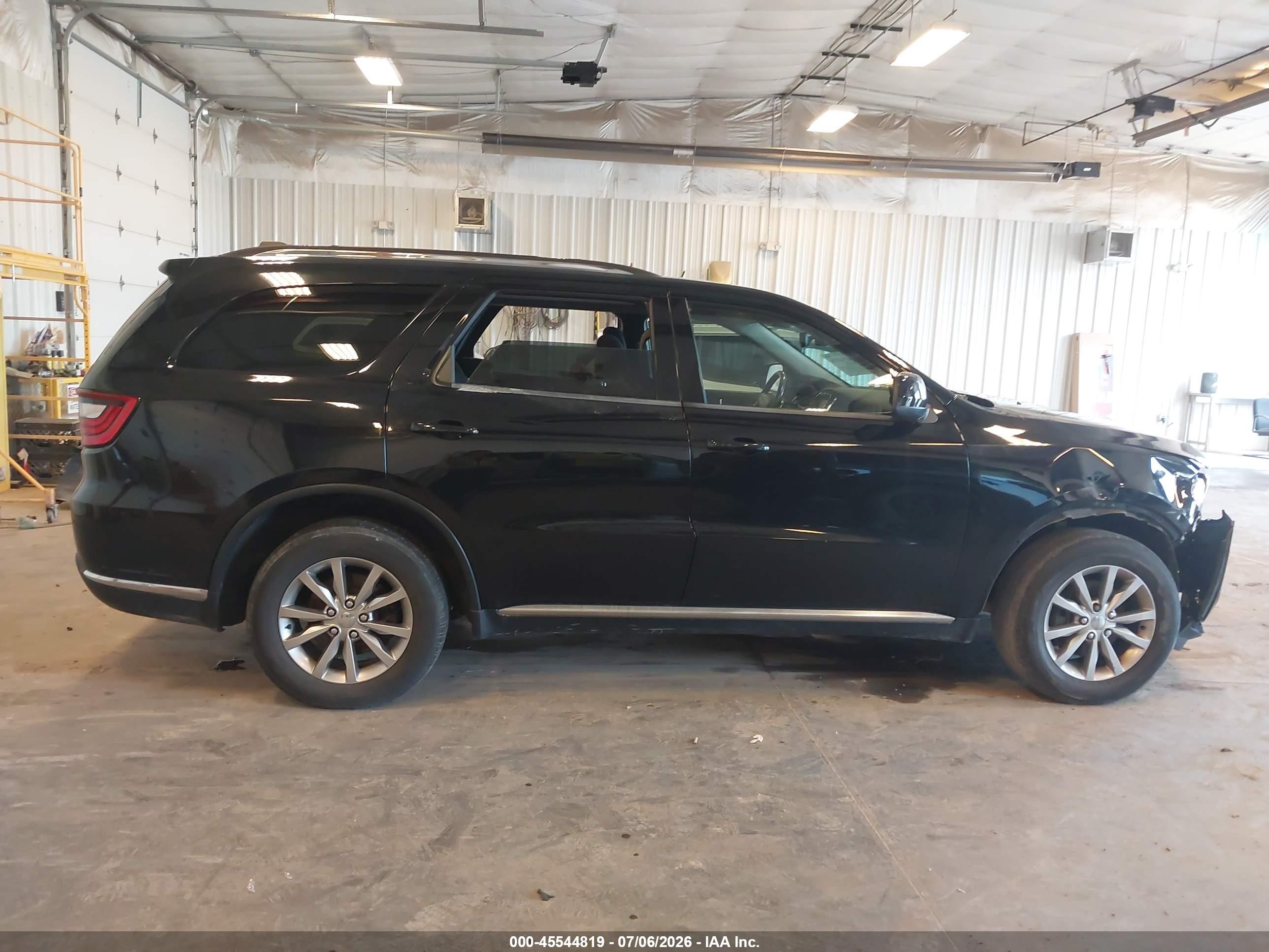 2017 Dodge Durango Sxt Awd Black vin: 1C4RDJAG3HC945595