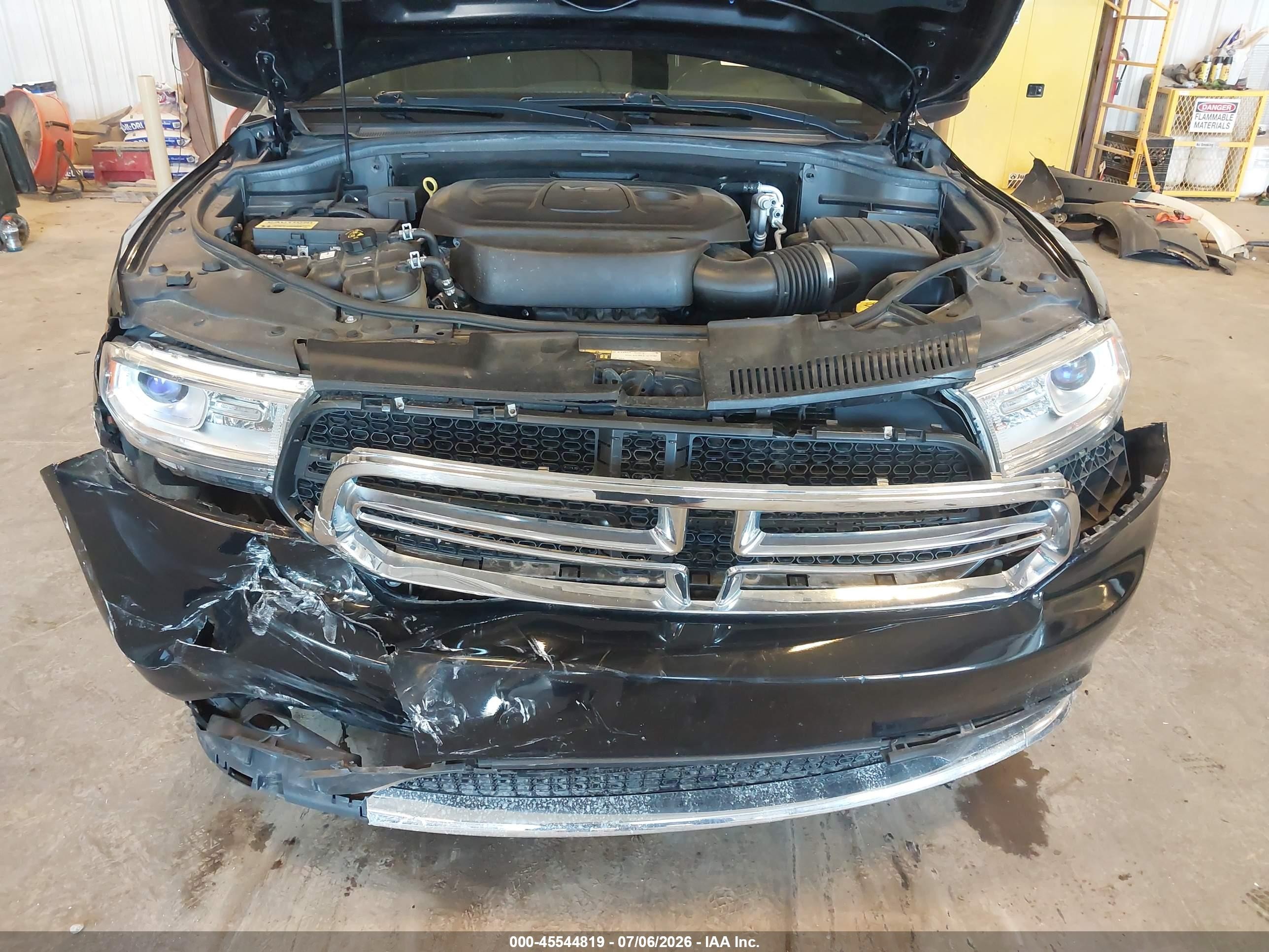 2017 Dodge Durango Sxt Awd Black vin: 1C4RDJAG3HC945595