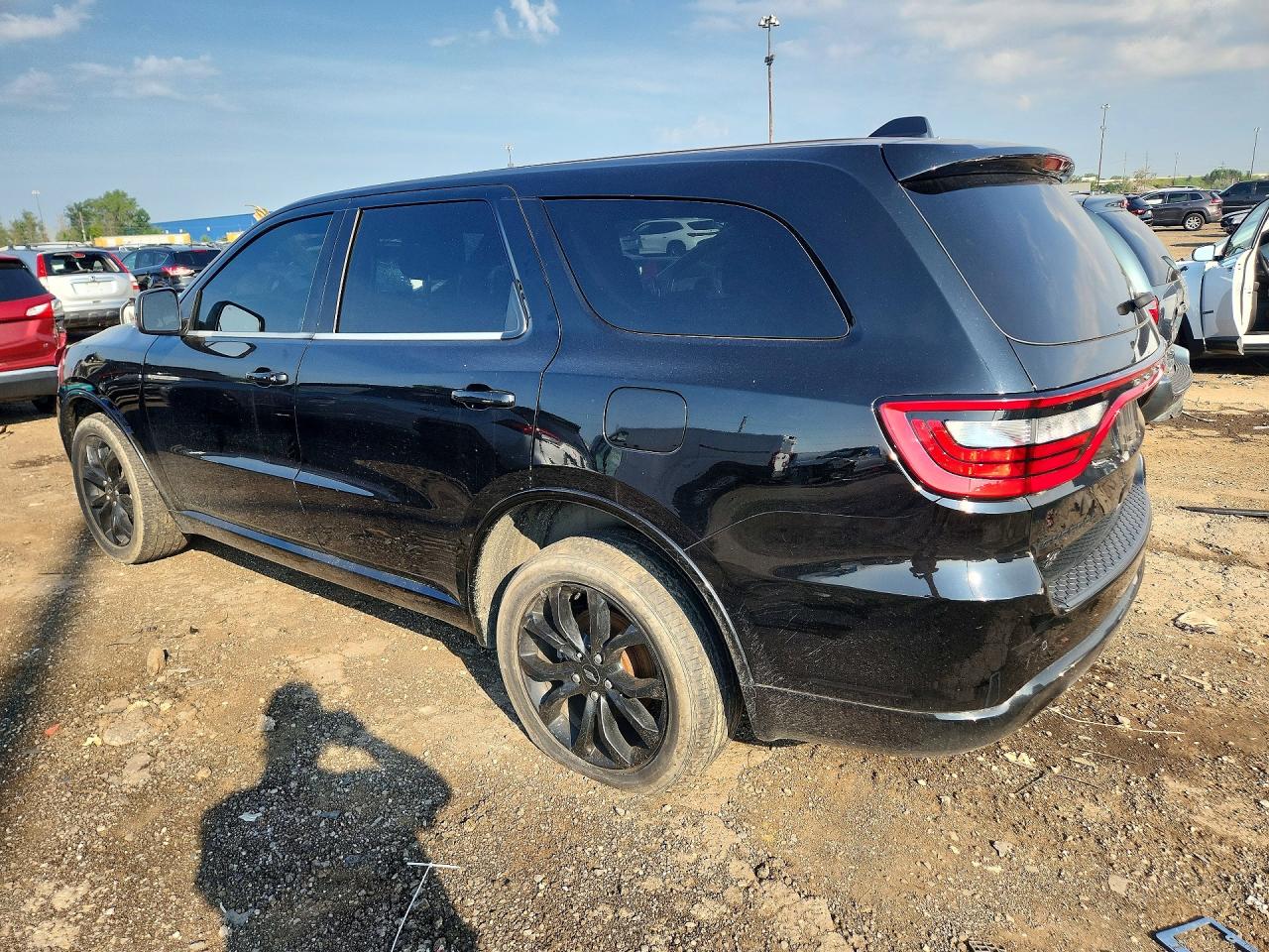 2019 Dodge Durango Sxt Black vin: 1C4RDJAG3KC821303