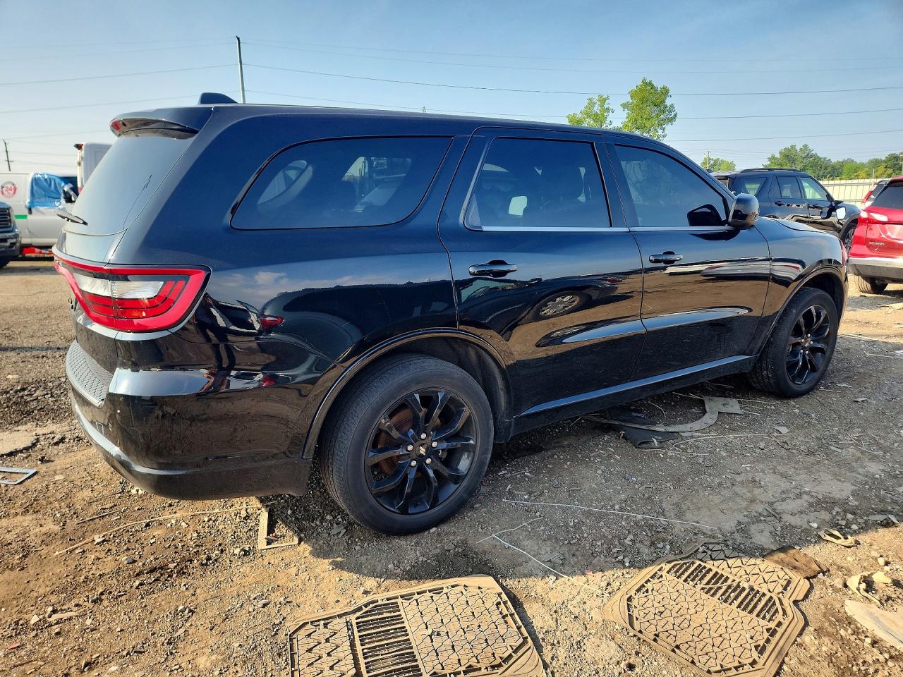2019 Dodge Durango Sxt Black vin: 1C4RDJAG3KC821303