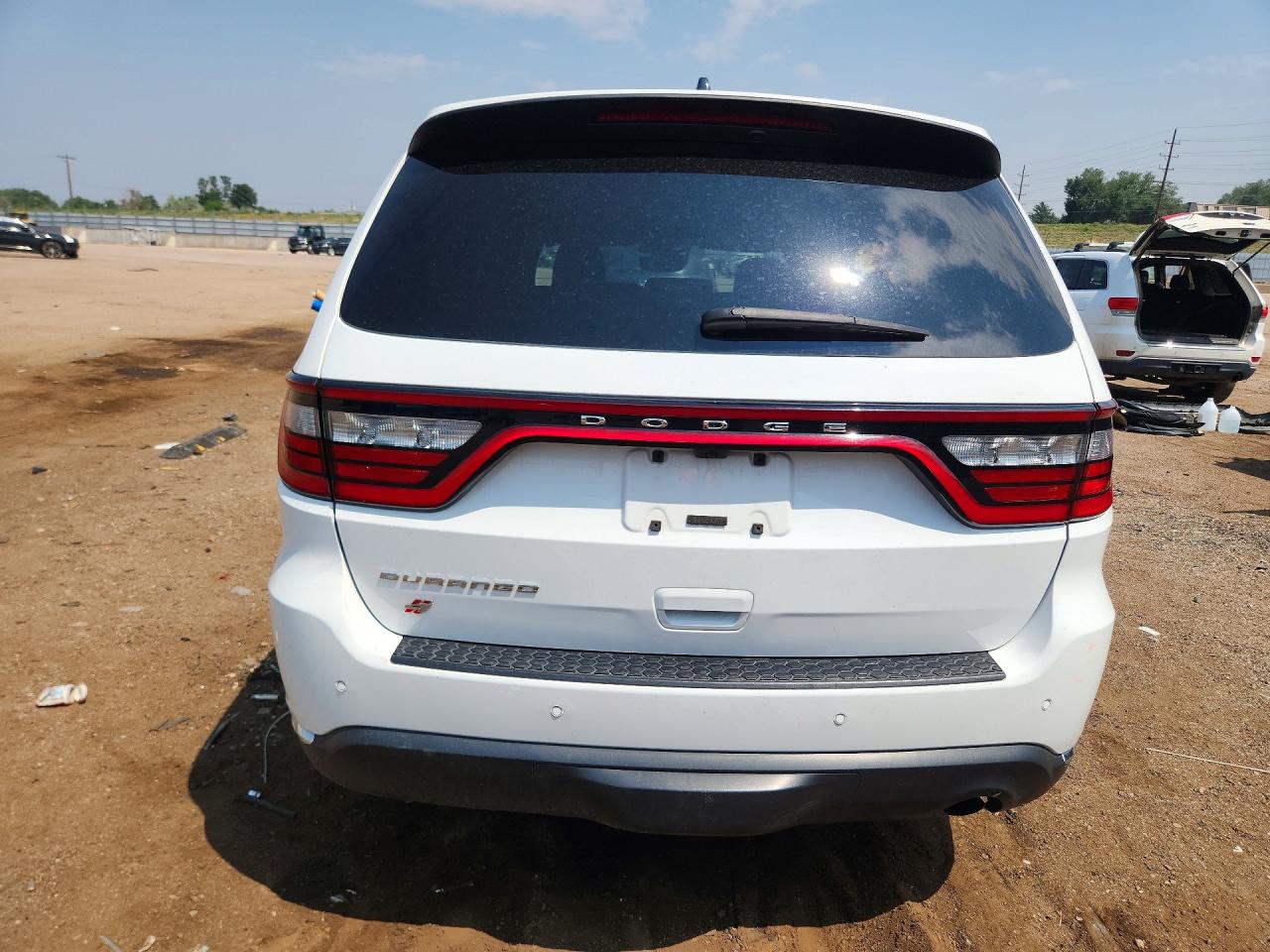 2023 Dodge Durango Sxt White vin: 1C4RDJAG3PC582567