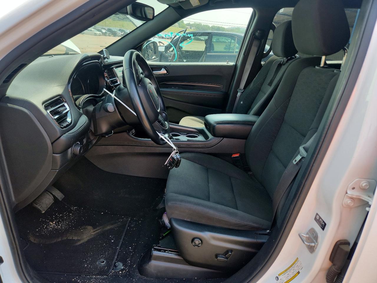 2023 Dodge Durango Sxt White vin: 1C4RDJAG3PC582567