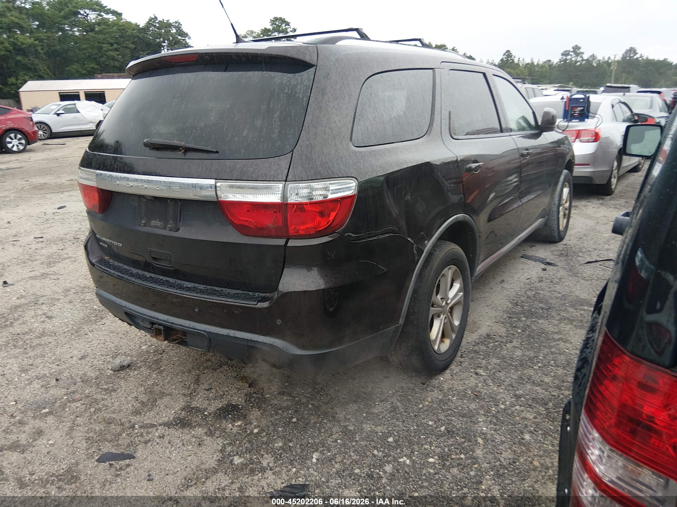 2012 Dodge Durango Sxt Коричневый vin: 1C4RDJAG4CC207328