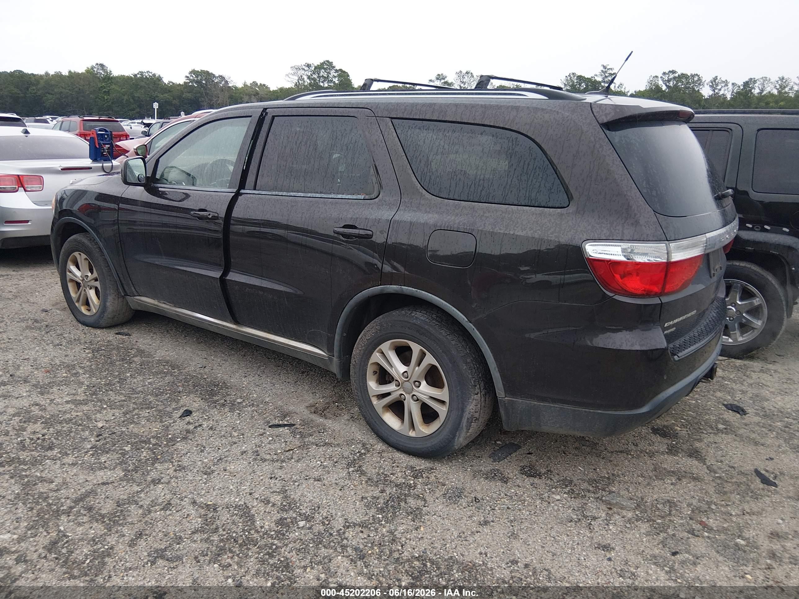 2012 Dodge Durango Sxt Коричневый vin: 1C4RDJAG4CC207328