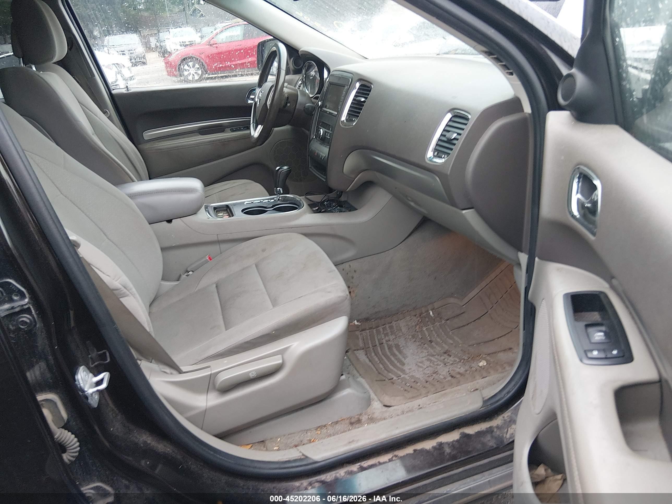 2012 Dodge Durango Sxt Коричневый vin: 1C4RDJAG4CC207328