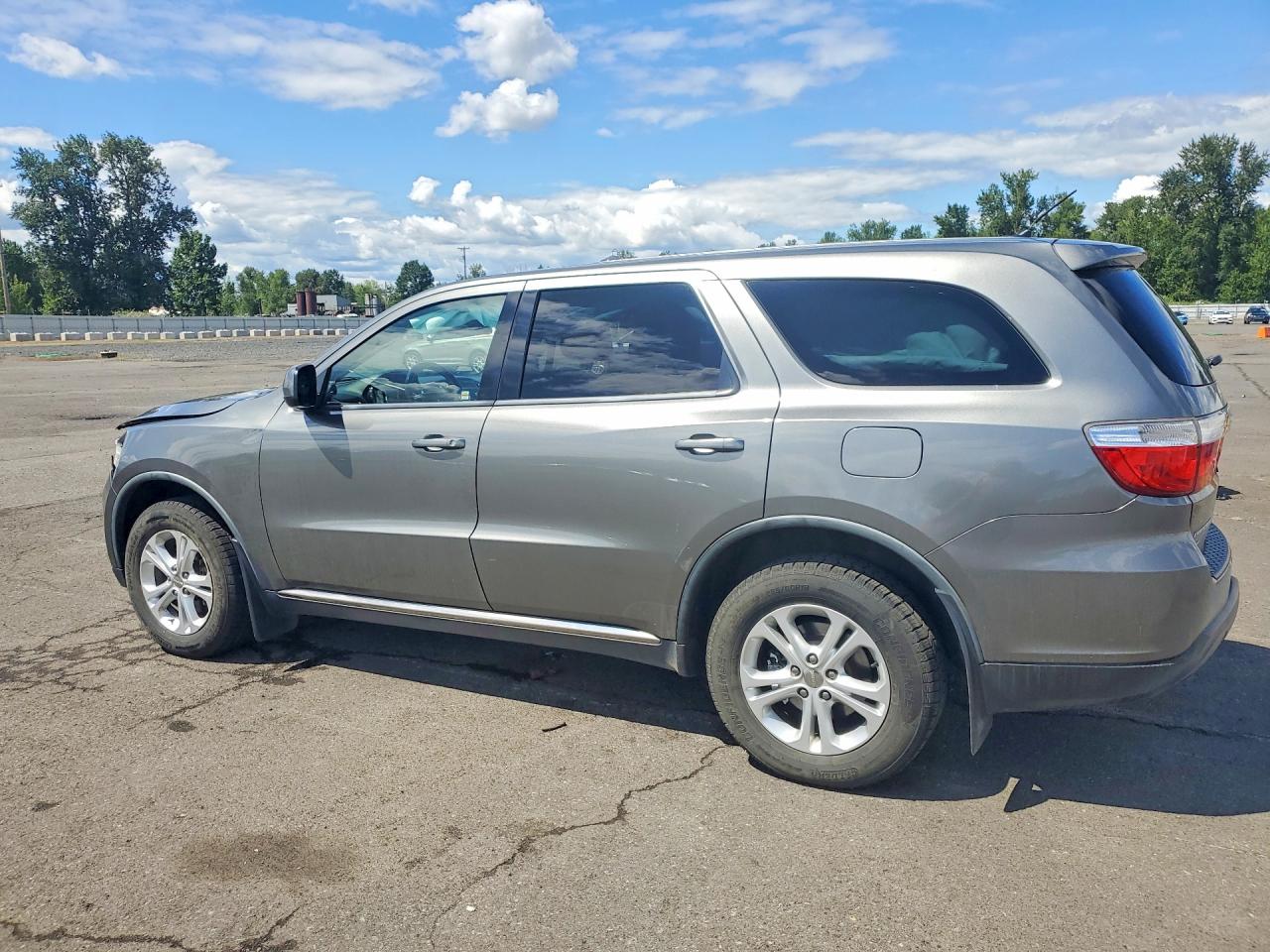 2012 Dodge Durango Sxt Gray vin: 1C4RDJAG4CC213050
